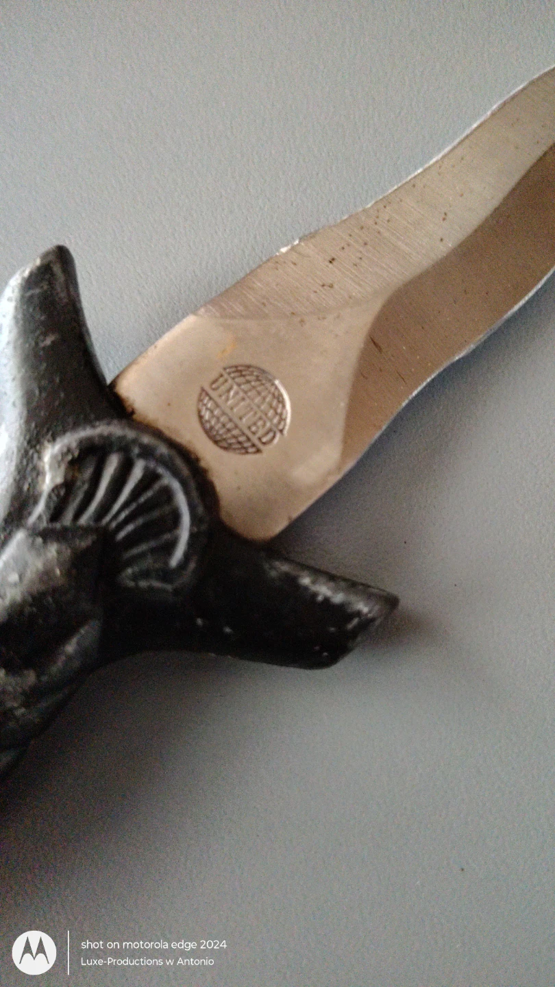 Vintage United UC-195 Surgical Steel Dagger - photo 3