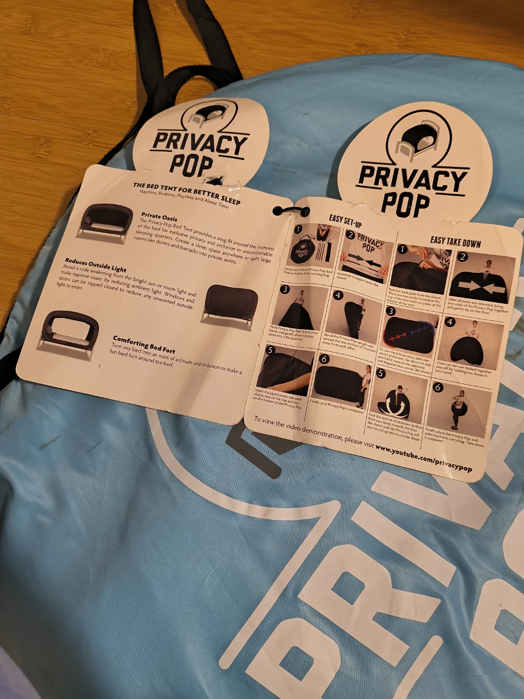 Privacy Pop Bed Tent - photo 4