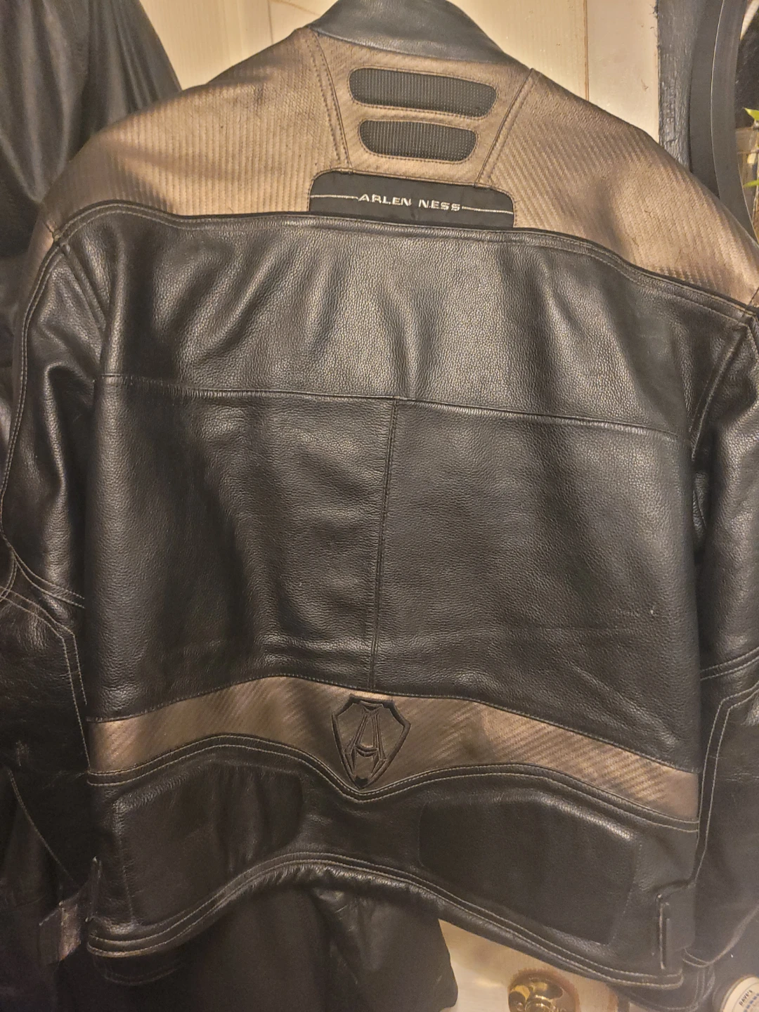 Arlen Ness Leather Motorcycle Jacket XXL - photo 4