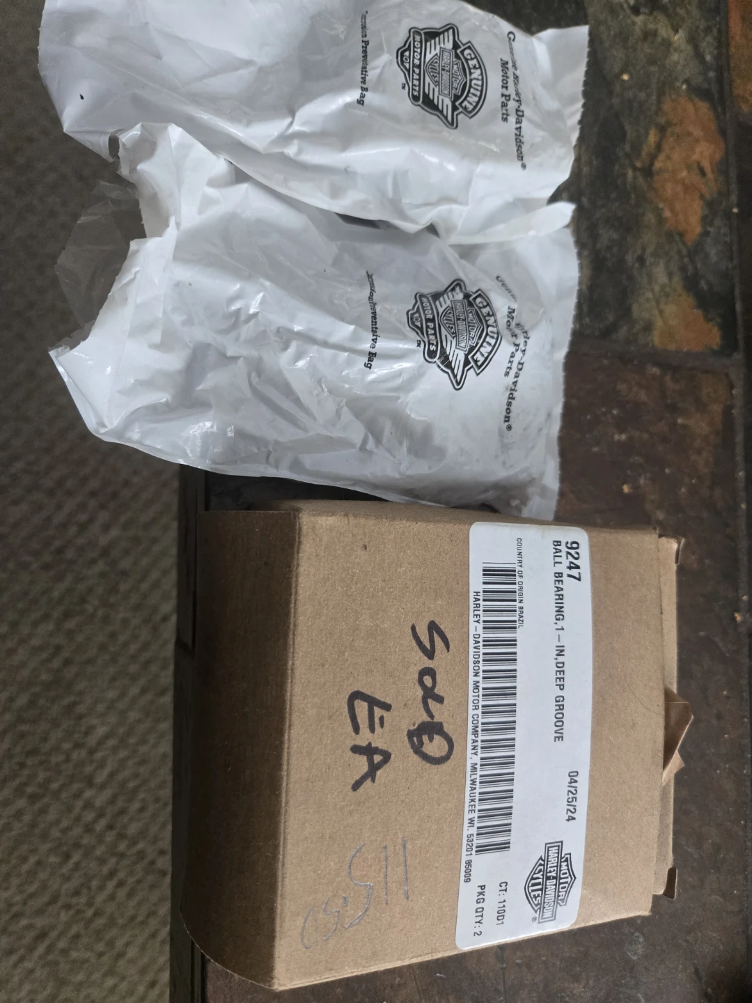 Harley-Davidson 9247 wheel Bearing - New in Box! - photo 2
