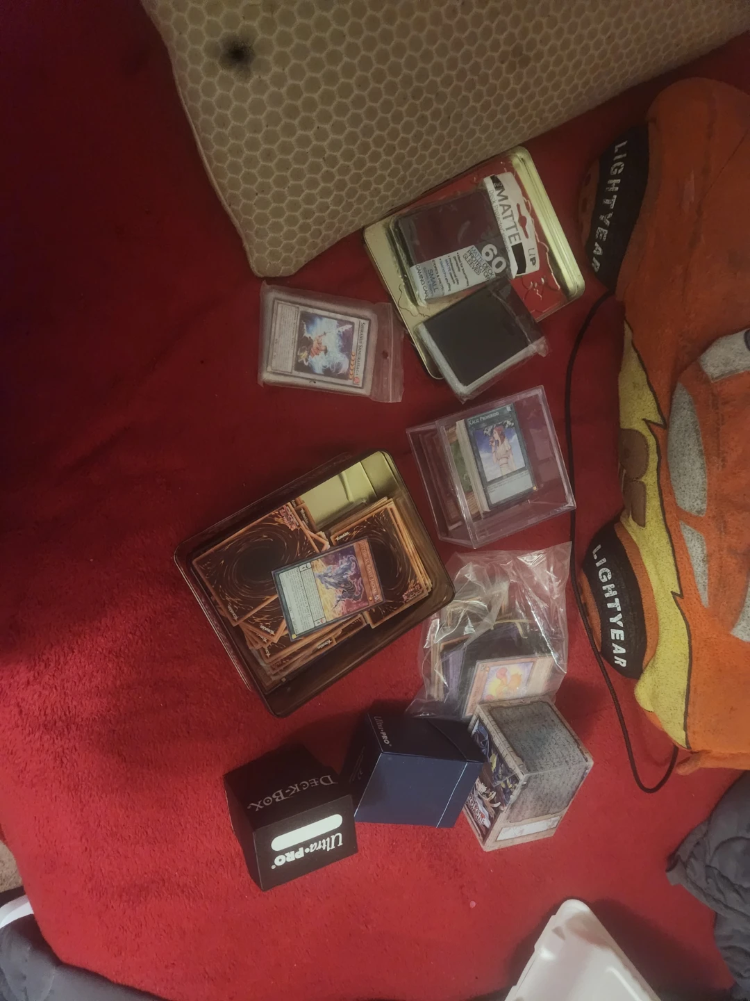 7 yu gi oh decks with sleeves