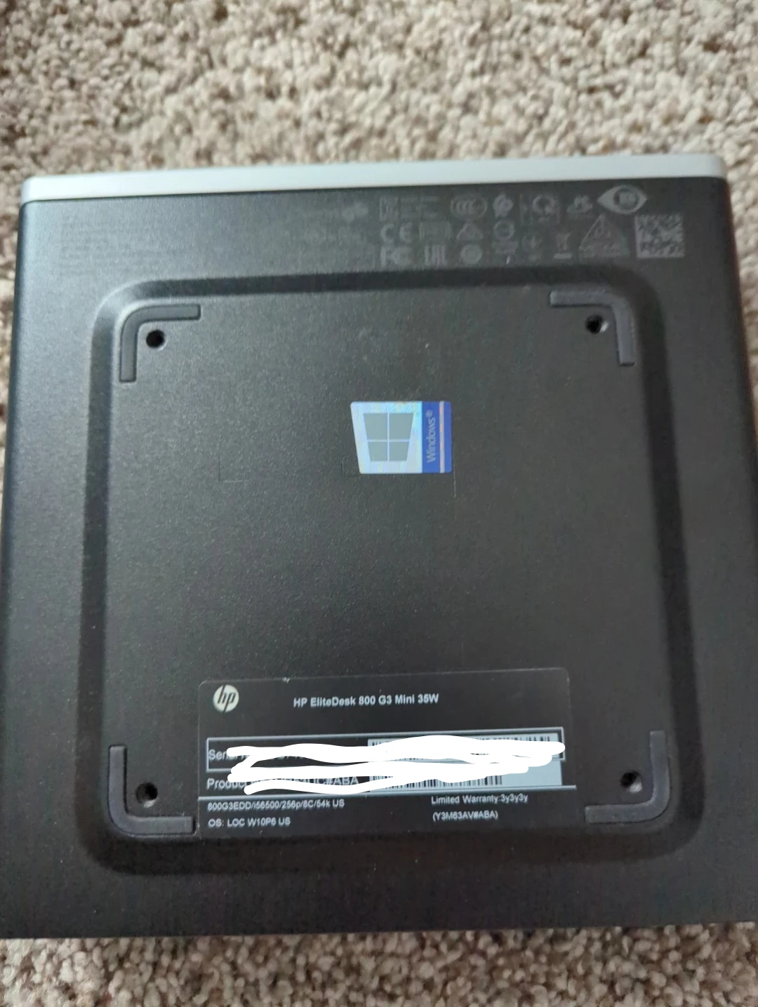 HP EliteDesk 800 G3 Mini 35W - photo 4
