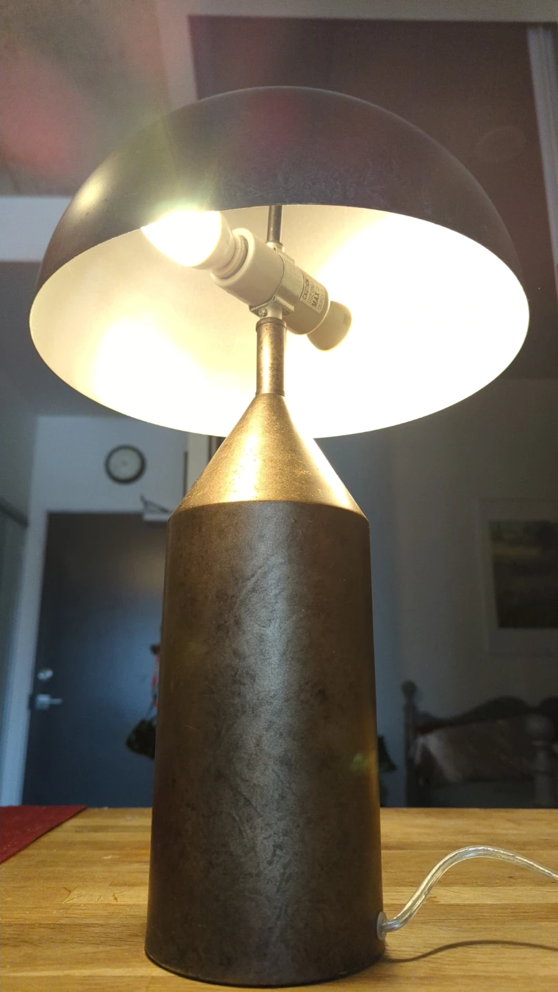 Mushroom shaped Lamp - Bronze - photo 3