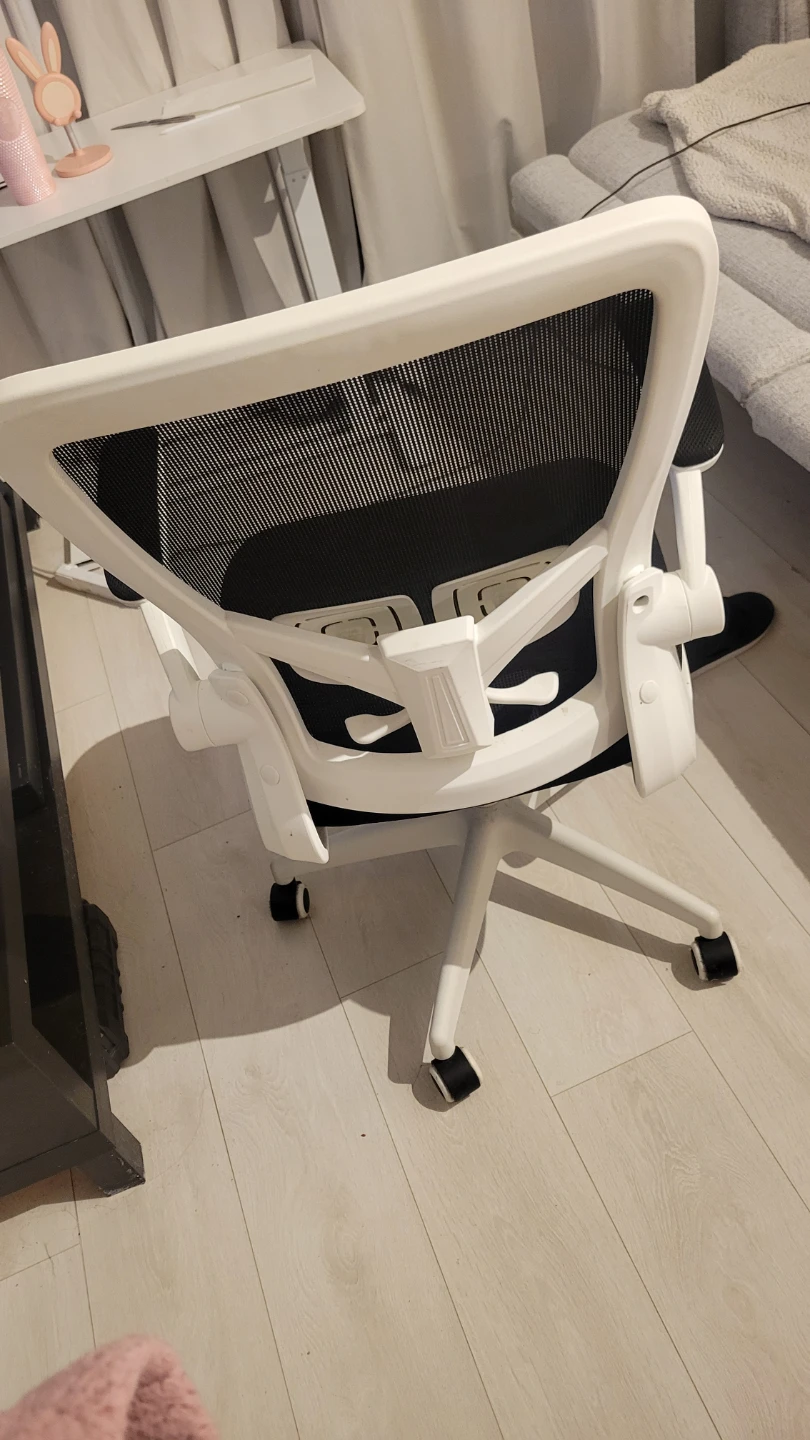 Ergonomic Mesh Office Chair - Black & White - photo 3