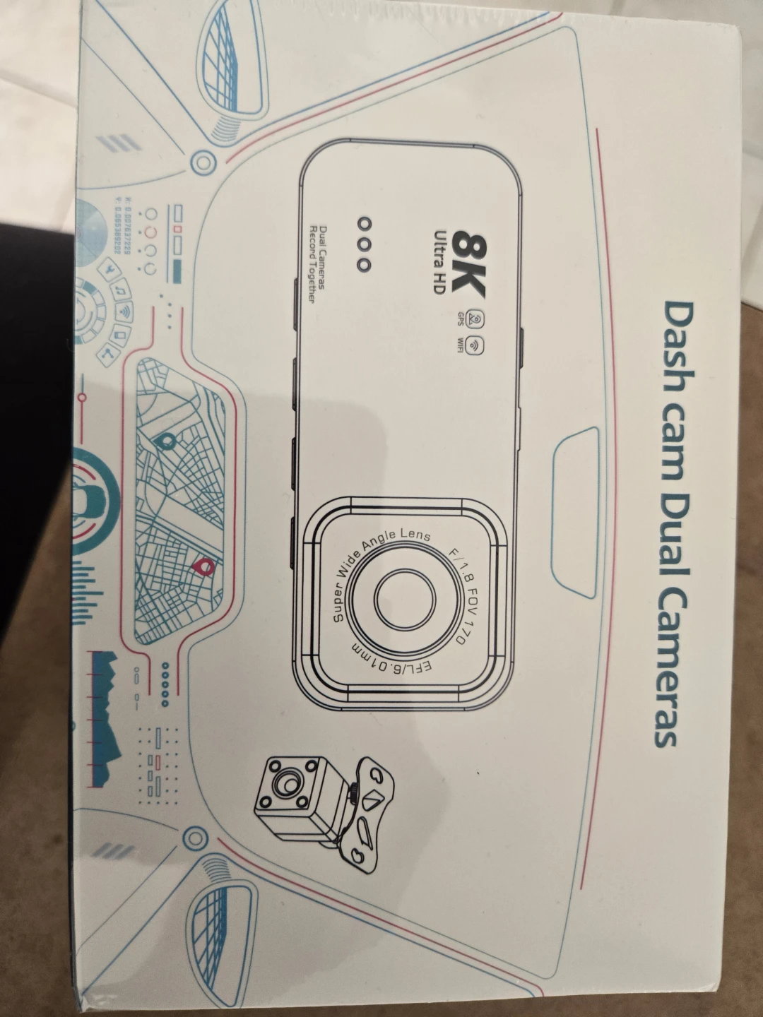 Dash Cam Dual Cameras 8K Ultra HD - photo 2