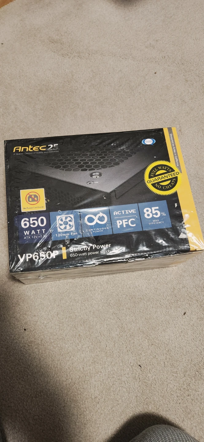 Antec VP650P 650-Watt Power Supply