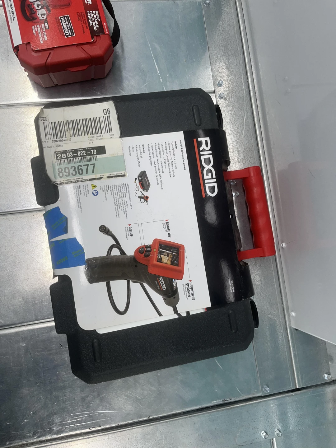 RIDGID micro CA-25 Inspection Camera
