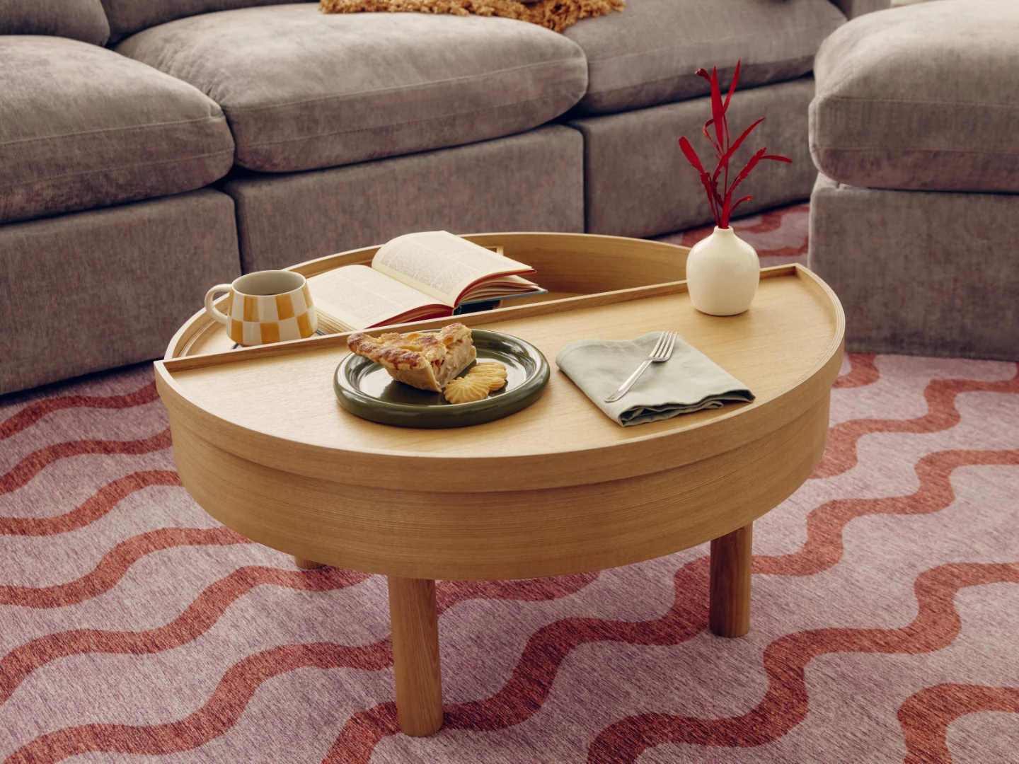 Cozey Eclipse Coffee Table with Storage