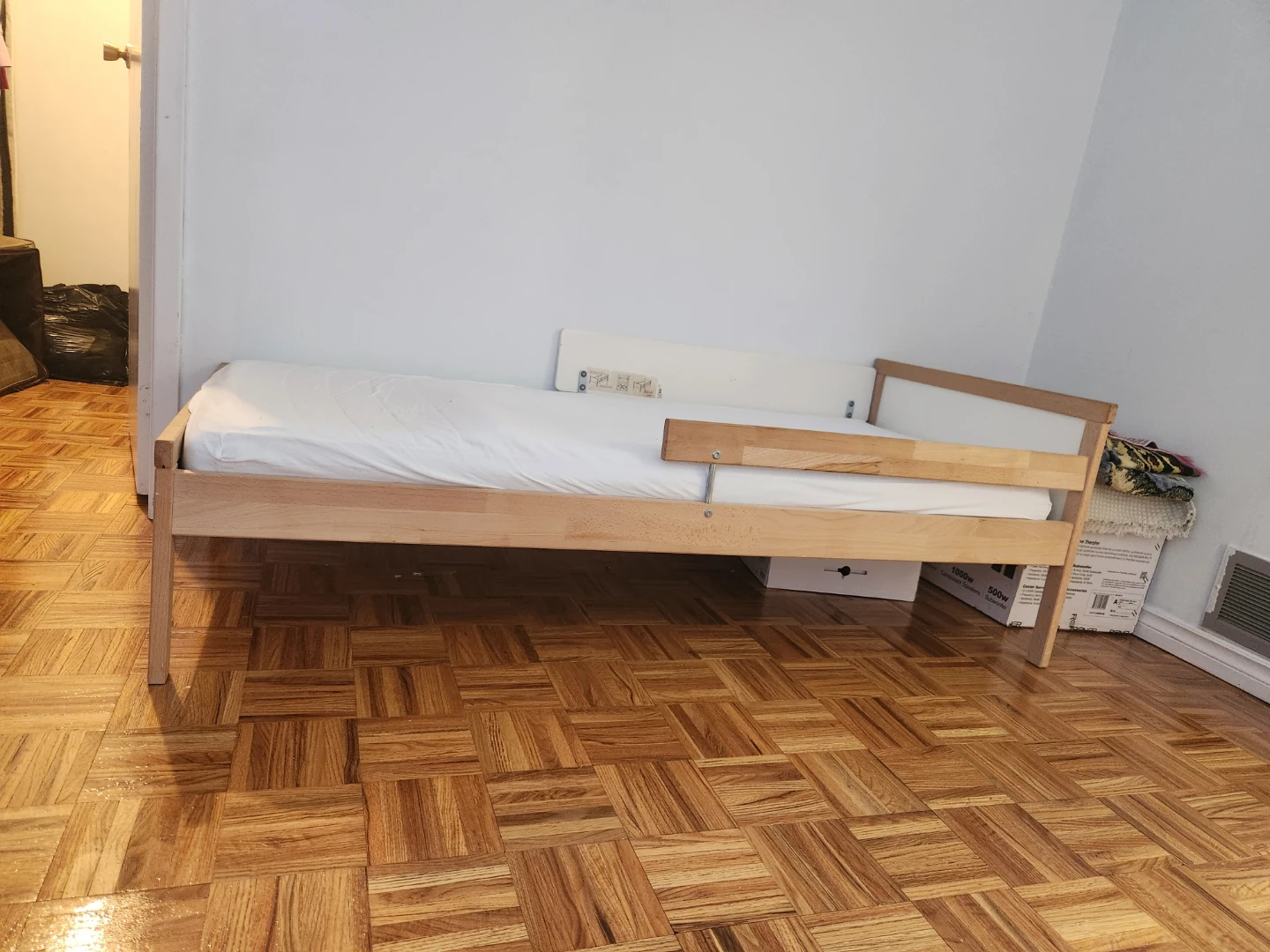 Ikea Kritter Bed Frame with Guard Rail