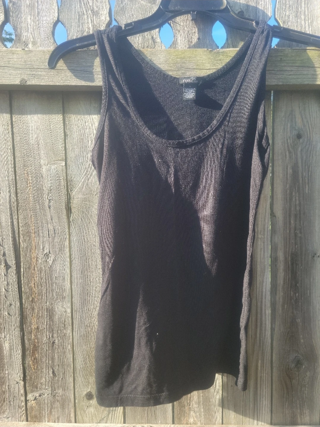 Rue21 Black Tank Top - Size M
