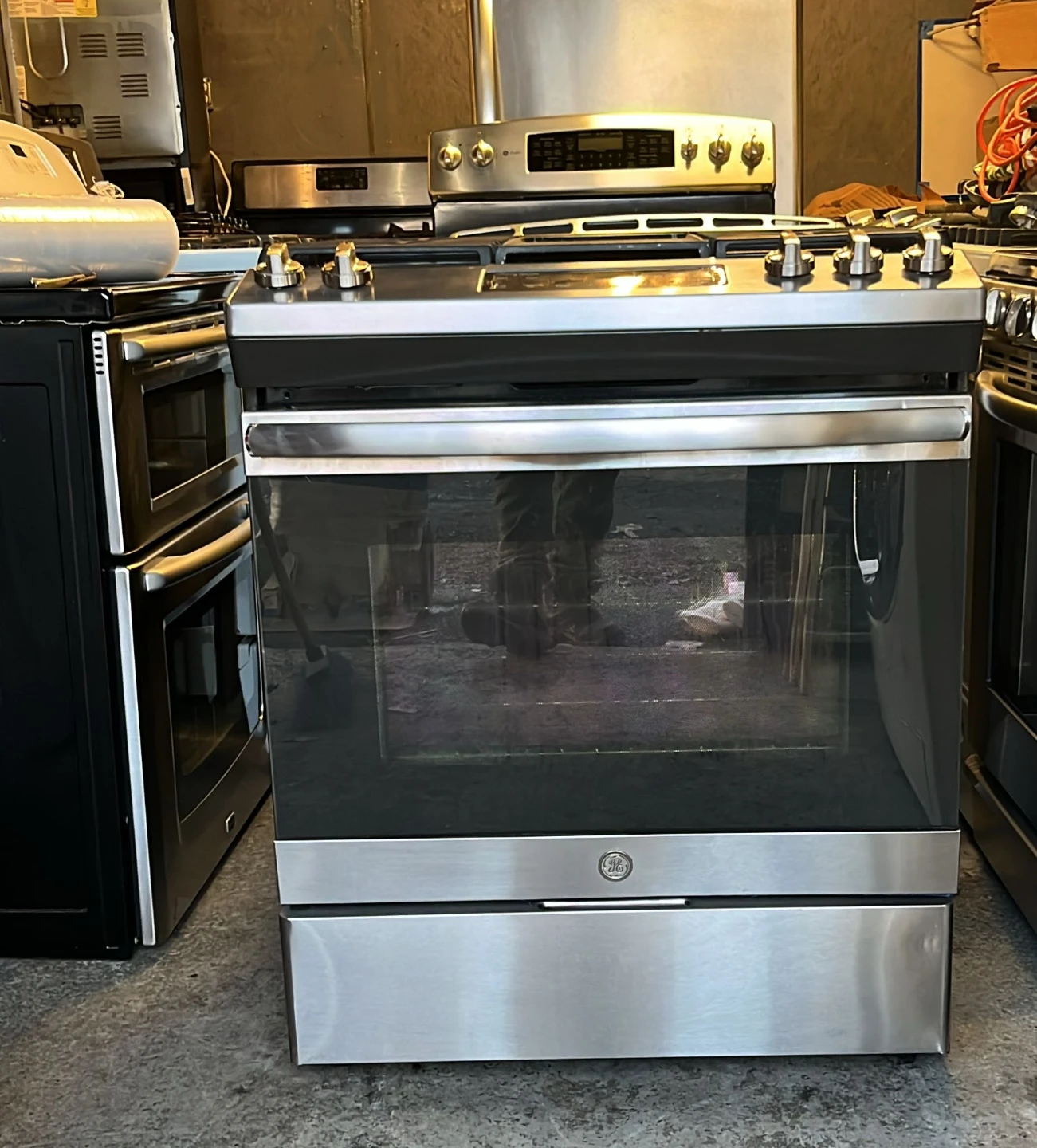 GE Stainless Steel Gas Range 30 inch - photo 2
