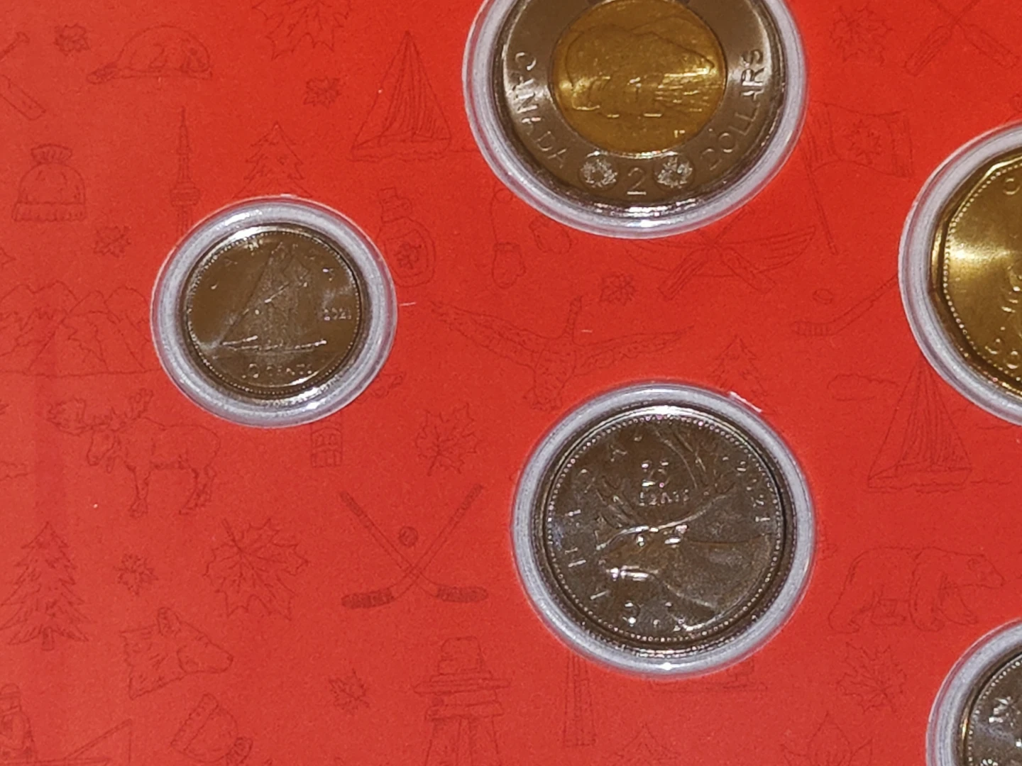 2021 Royal Canadian Mint "O Canada" 6-Coin Gift Set Uncirculated - photo 5