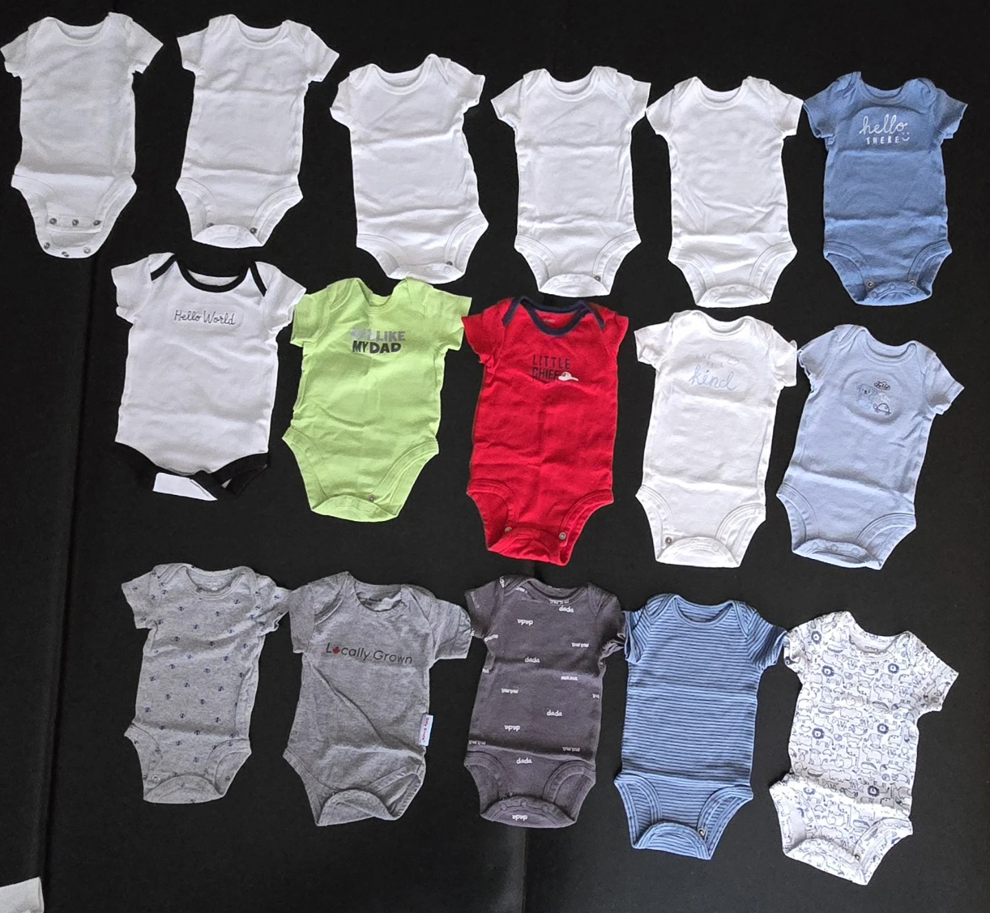 Mixed Baby Onesies & Sleep Sacks - Various Sizes - photo 3