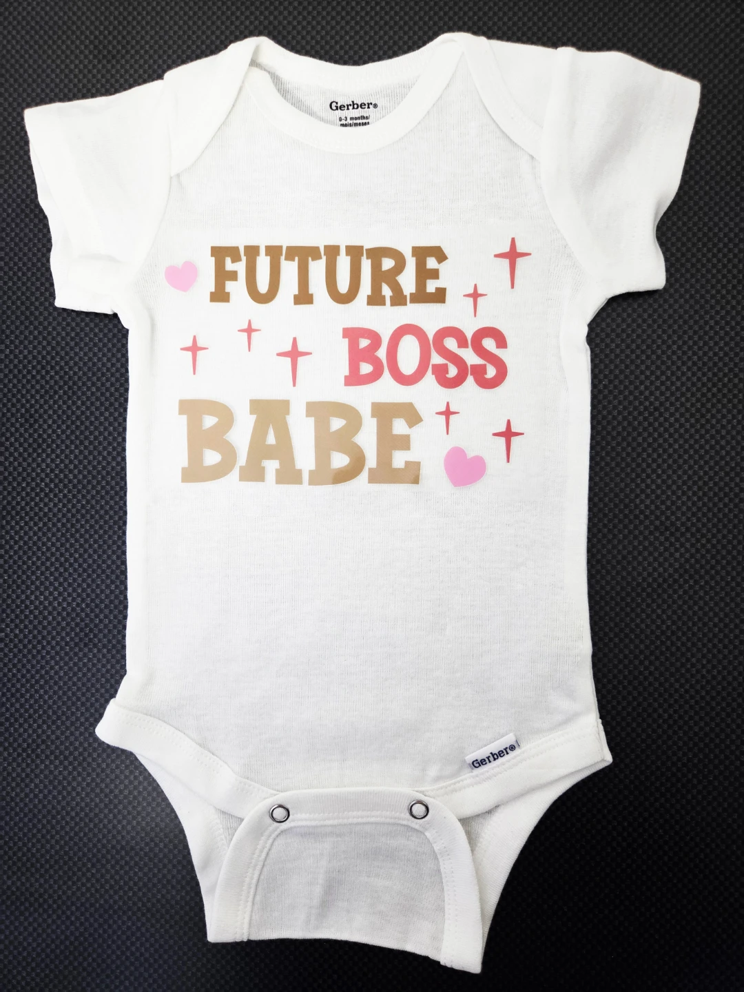 Custom 0-3 Months Onesie - Future Boss Babe