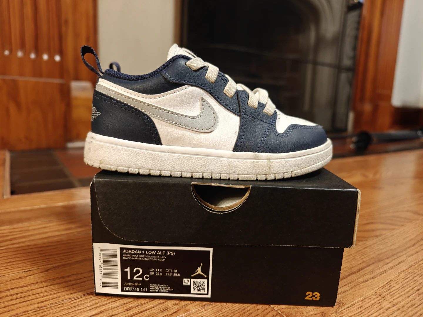 Jordan 1 Low Alt (PS) Toddler Shoes - Size 12C