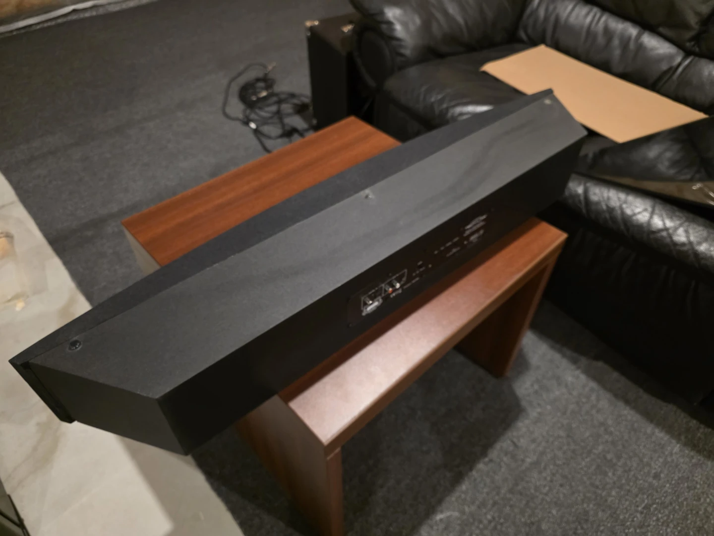 Corner TV Stand w/ Bluetooth Soundbar - photo 5