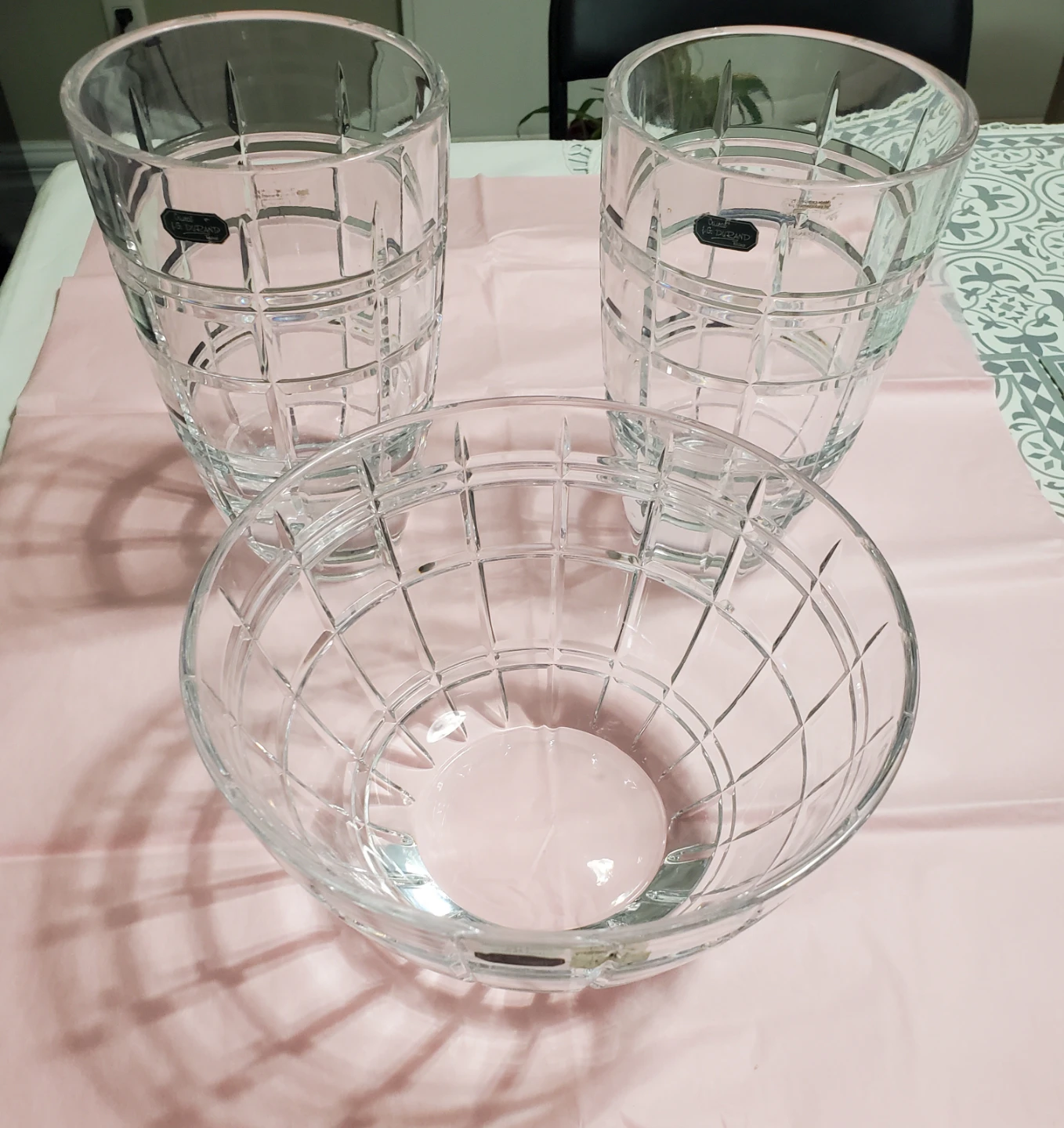 LB Studio Crystal Vase & Bowl Set - photo 3