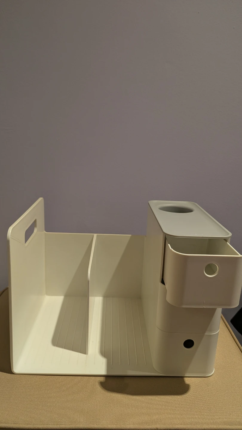 White  Desk Organizer