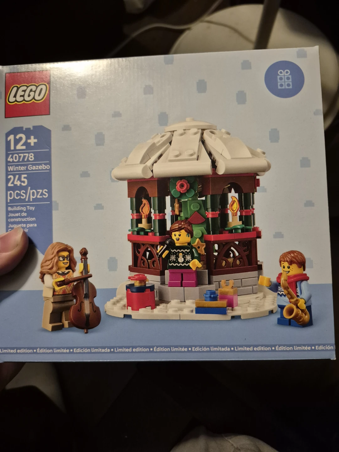 LEGO 40778 Winter Gazebo - New in Box!