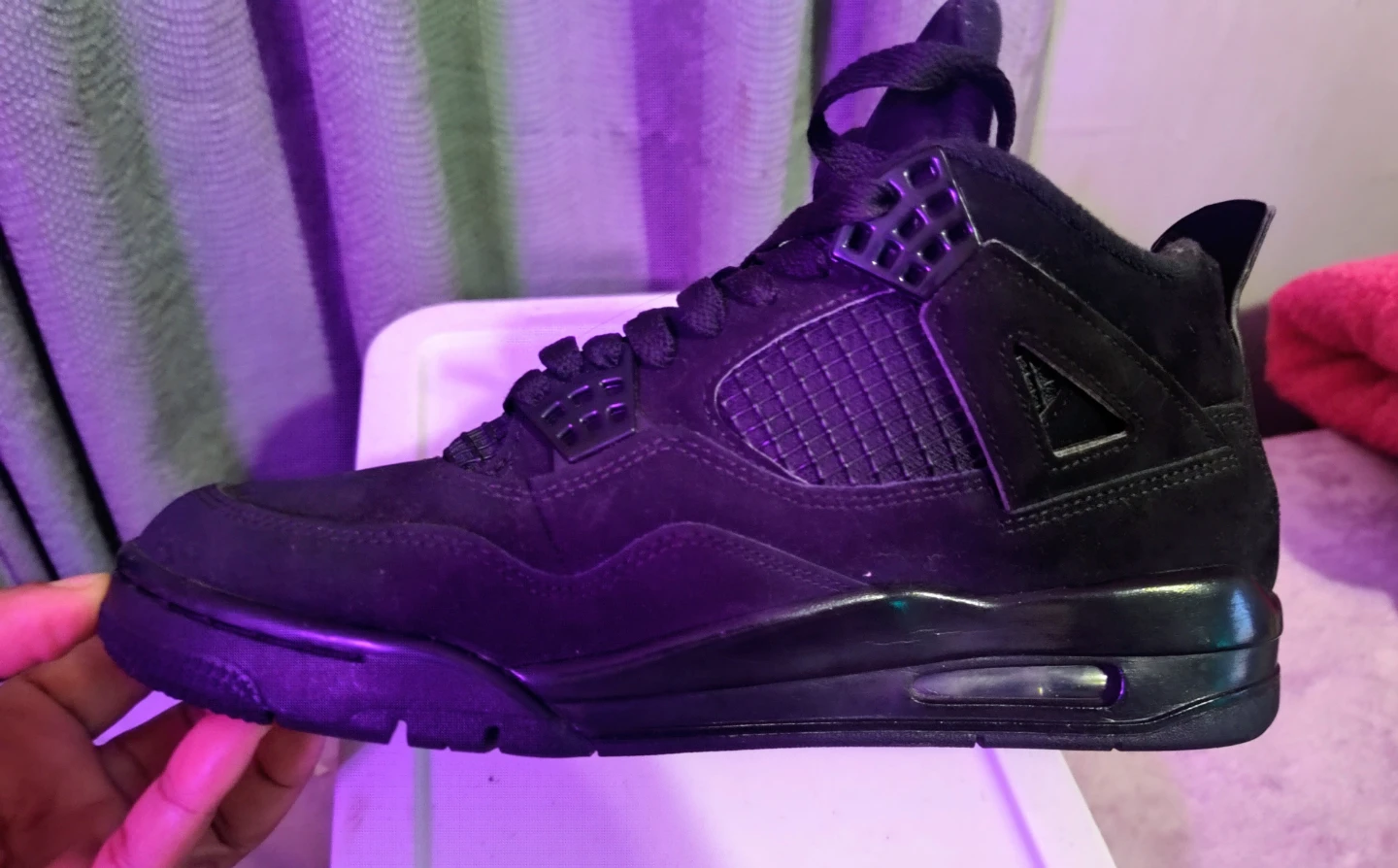 Air Jordan 4 Retro Black Cat - photo 2