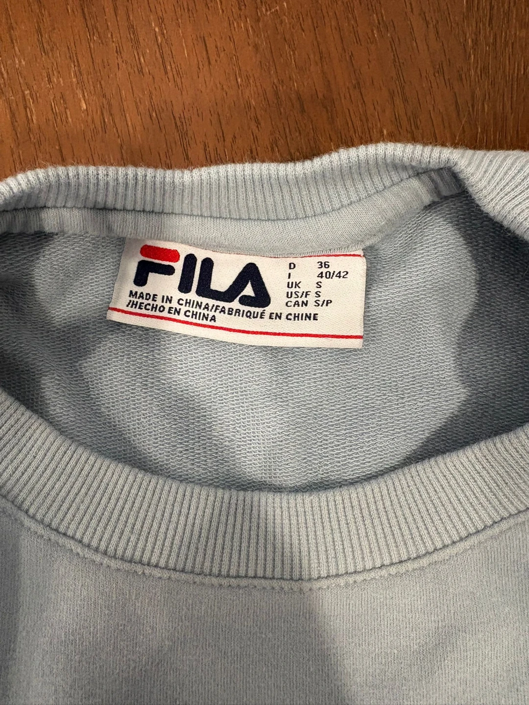 Fila XS Light Blue Sweat Suit - photo 3