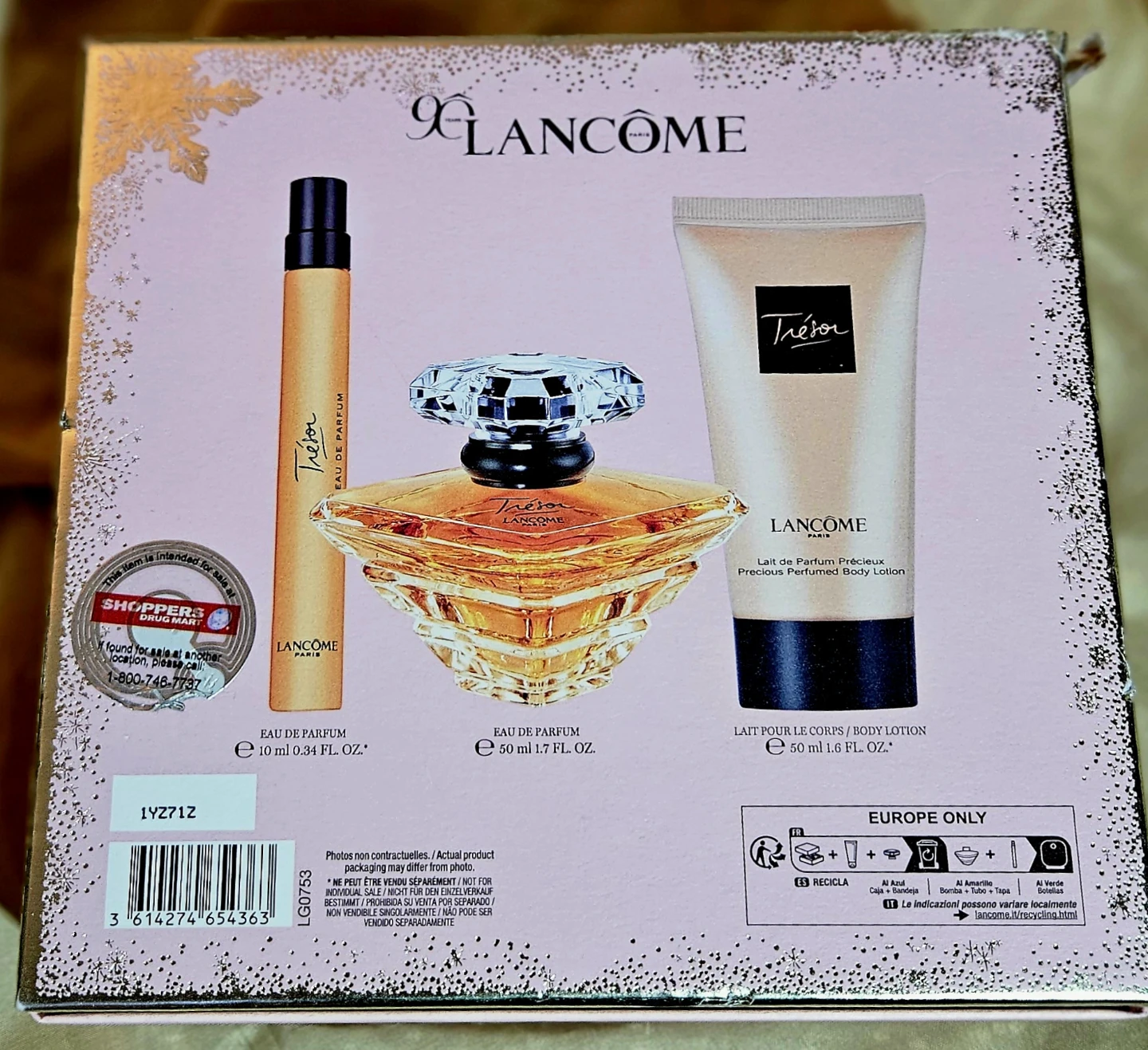 Lancôme Trésor Perfume Set - photo 3