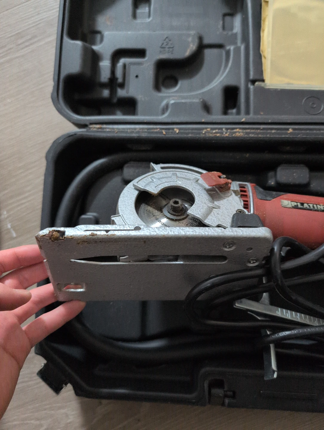 Platinum Compact Circular Saw with Case - photo 2