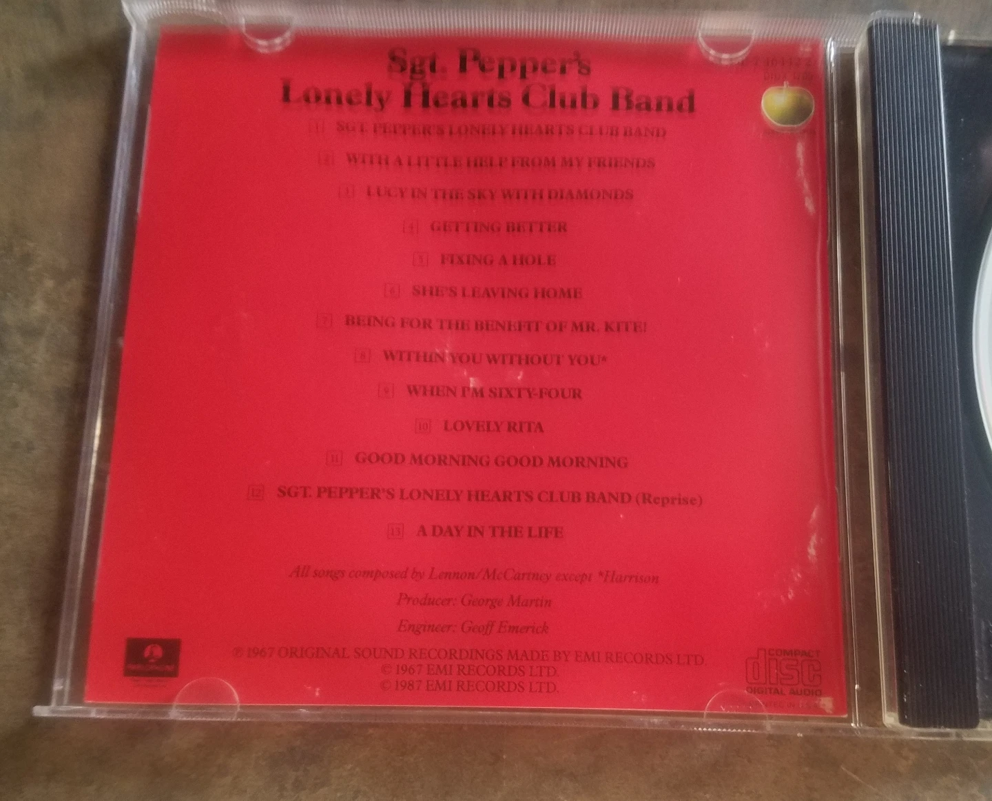 The Beatles Sgt. Pepper's Lonely Hearts Club Band CD - photo 5