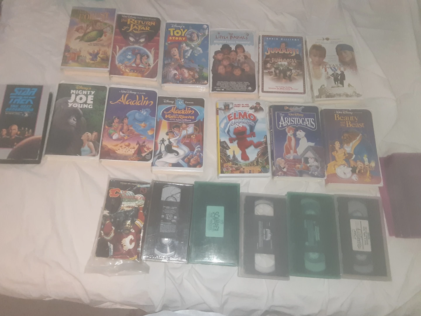 VHS Tapes - Disney, Animated, Family Films