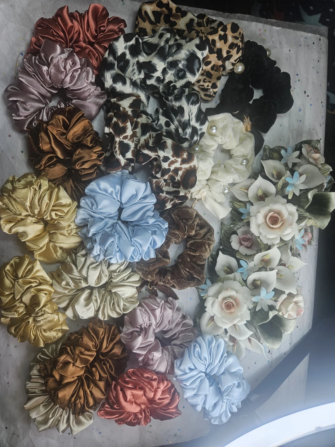 Assorted Velvet & Satin Scrunchies - photo 3