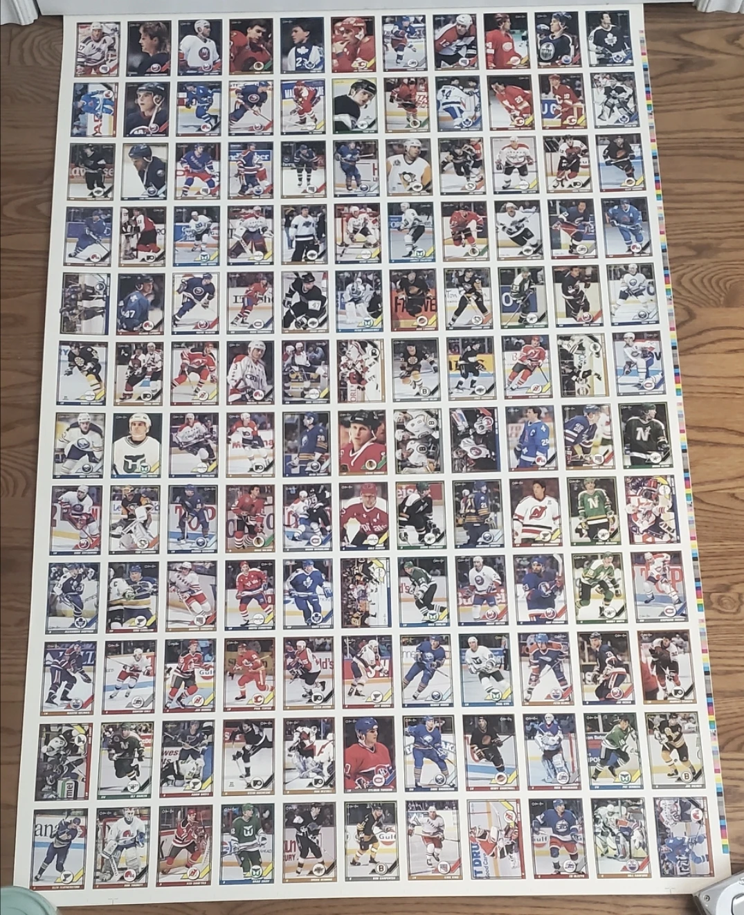 Hockey Card Uncut Sheets - photo 2