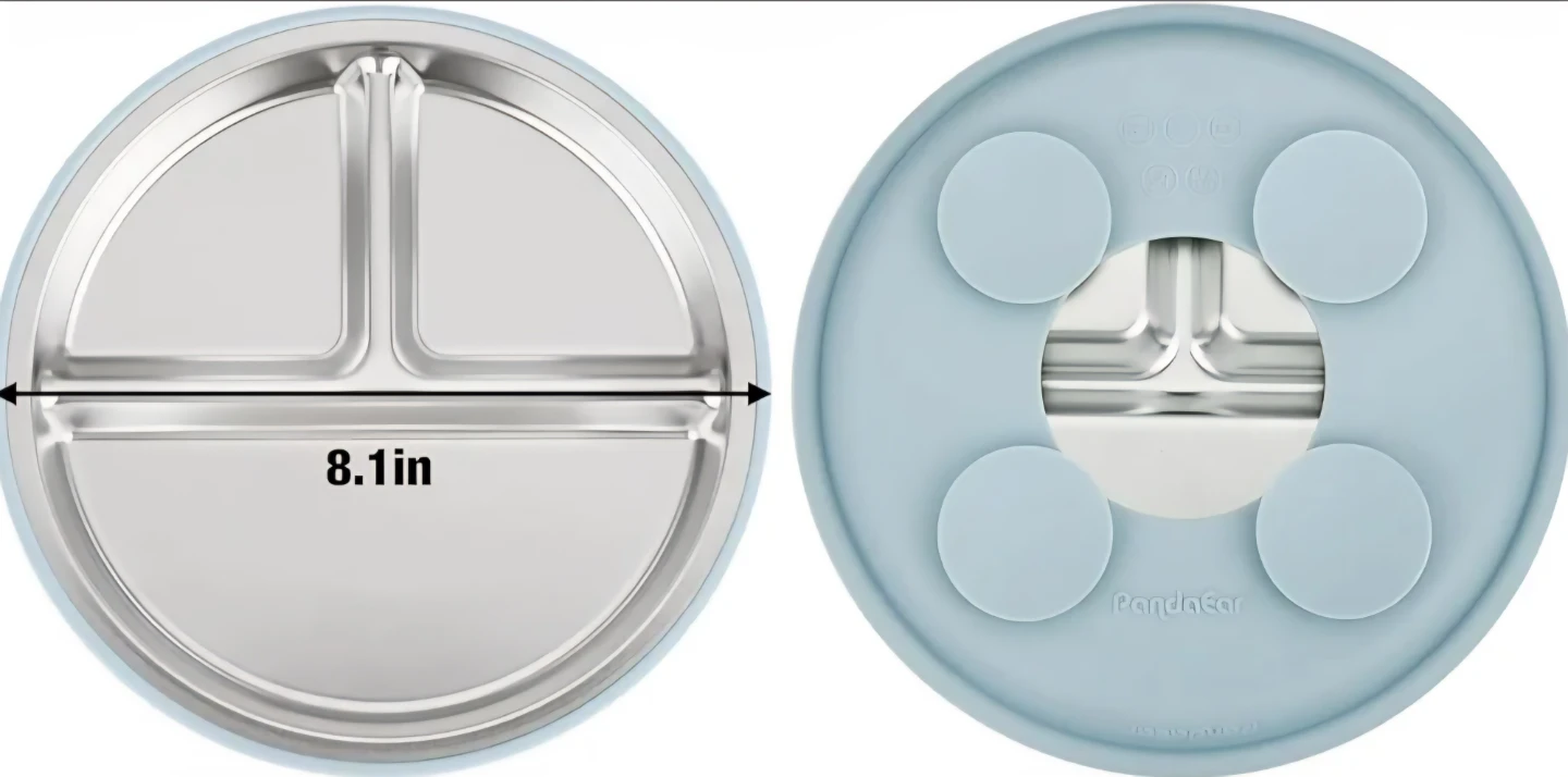 PandaEar 8PCS Baby Feeding Set | Stainless Steel Toddlers/Kids - photo 3