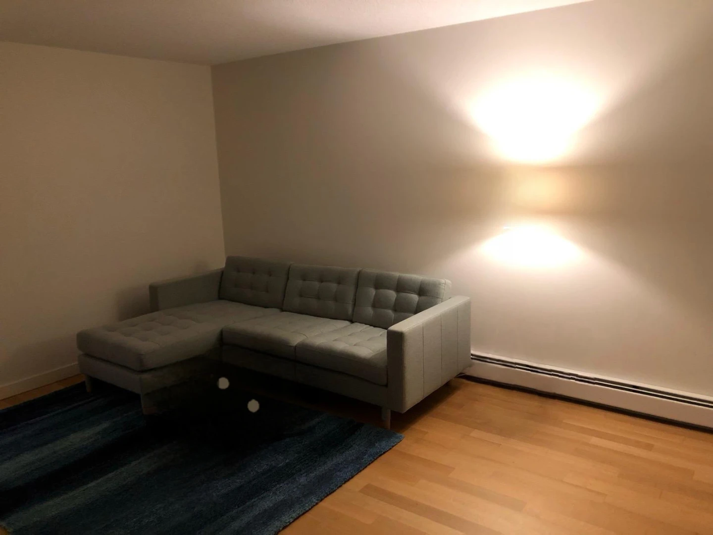 Grey L-Shaped Sectional Sofa IKEA - photo 2
