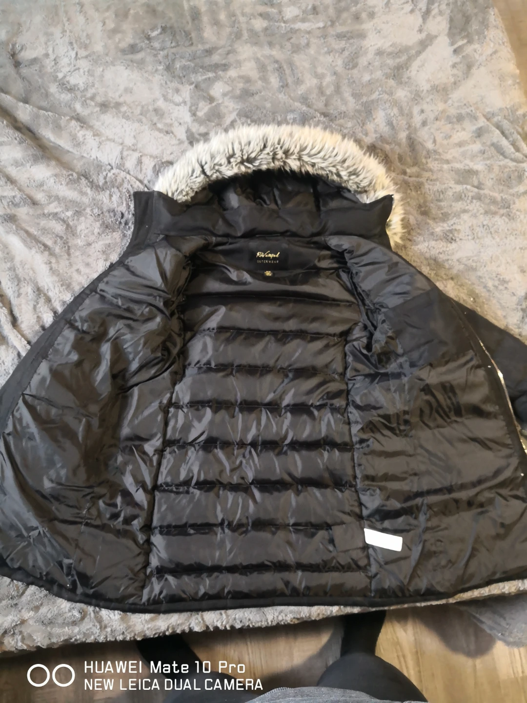 Revamped Black Winter Puffer Coat - photo 2