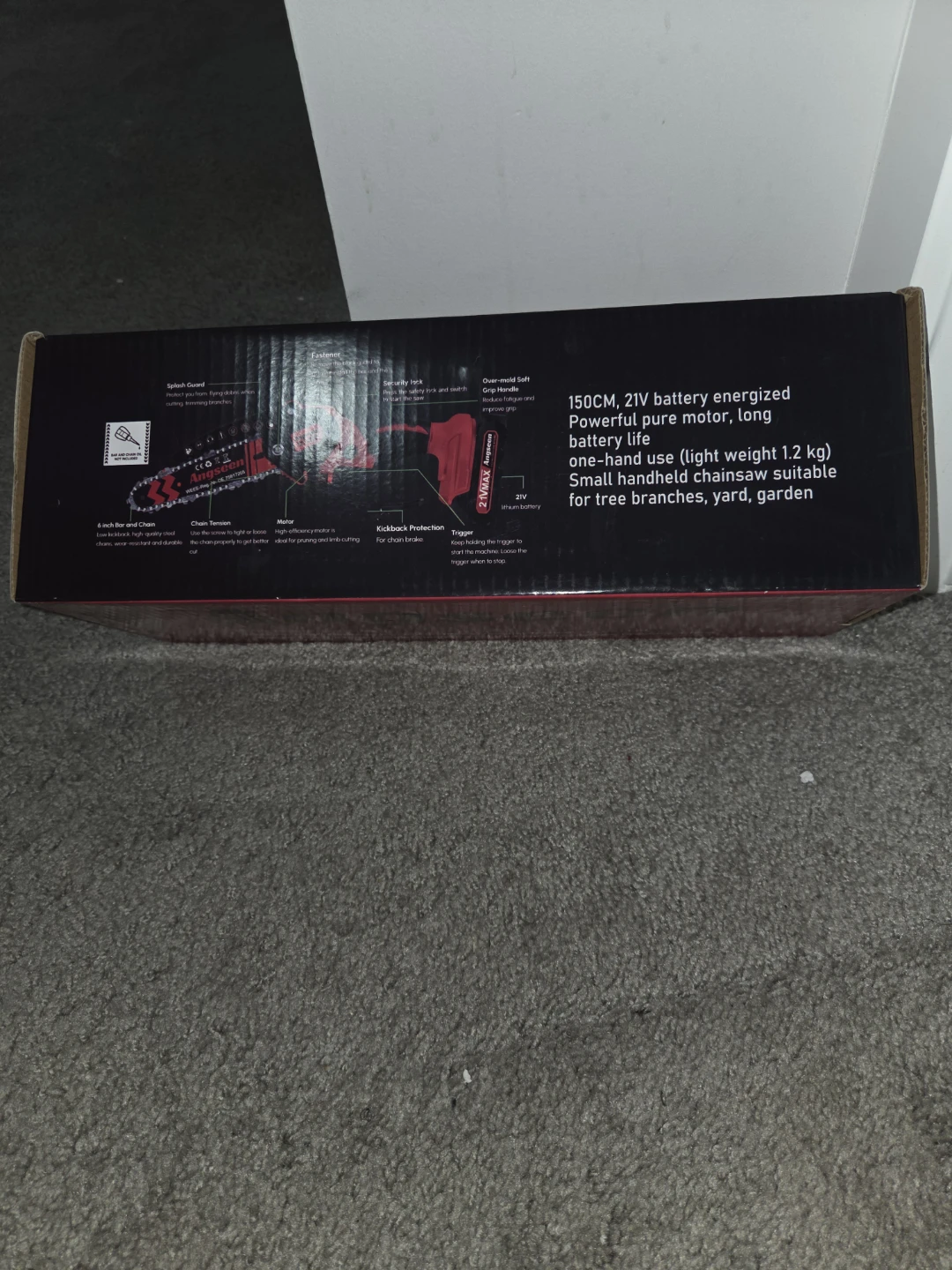 Angseen 6-Inch Mini Chainsaw - New in Box! - photo 3