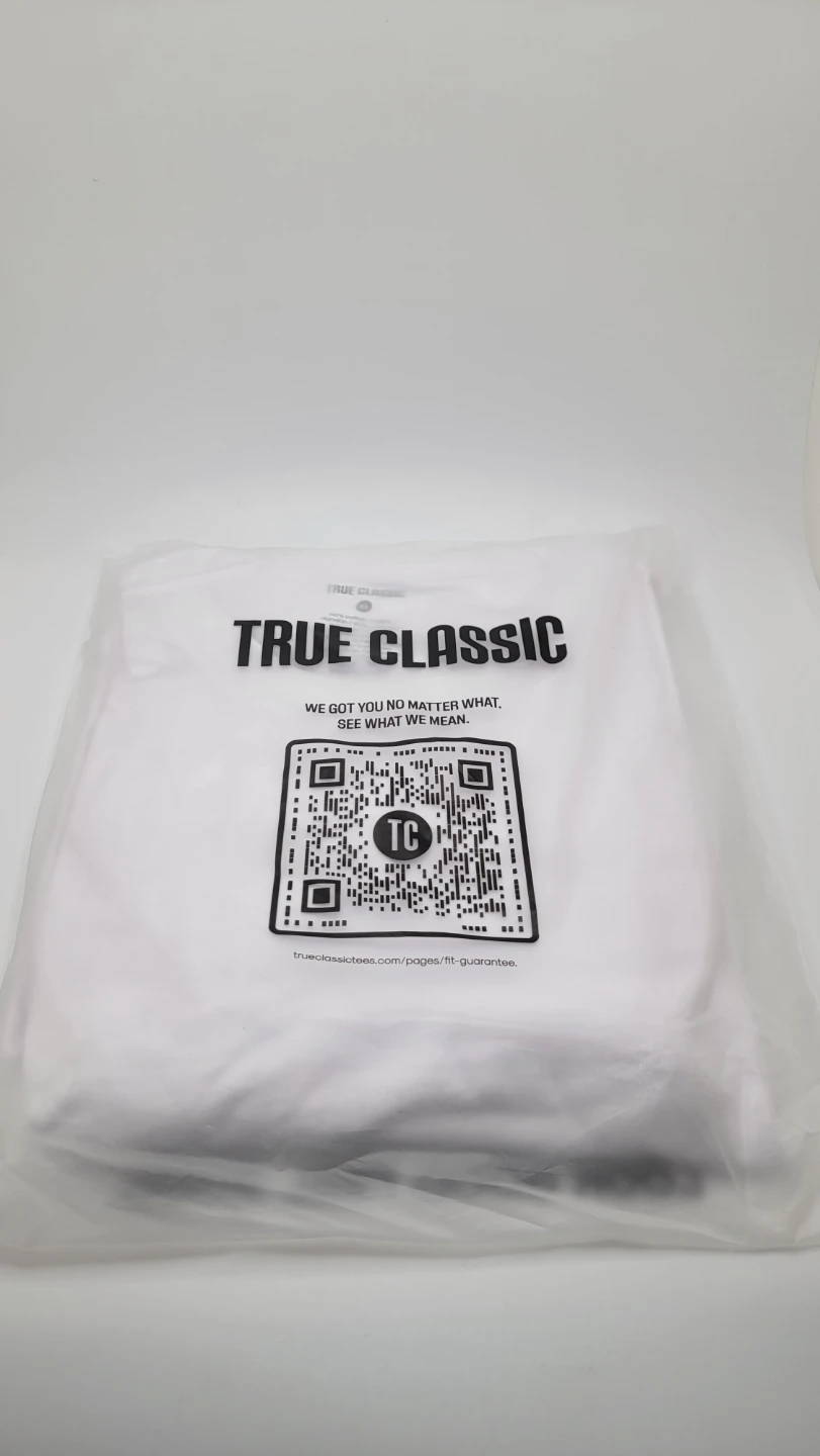 True Classic Men’s White Crew Neck T-Shirt XL | Premium Fit Soft - photo 2