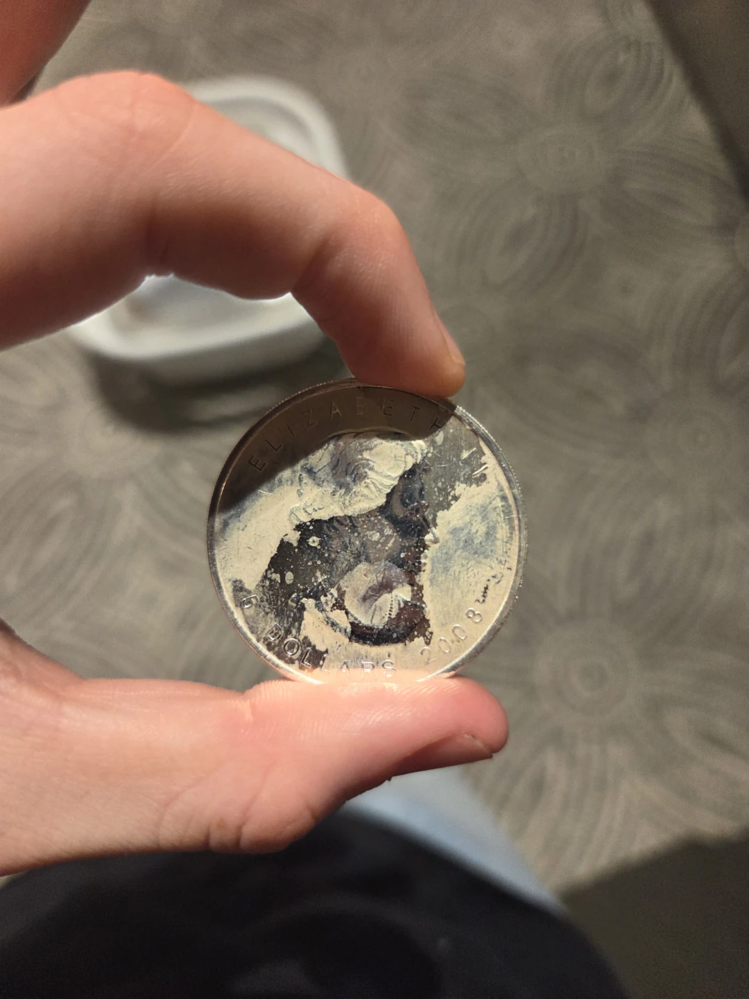 2008 Canadian Silver Maple Leaf Coin - photo 4