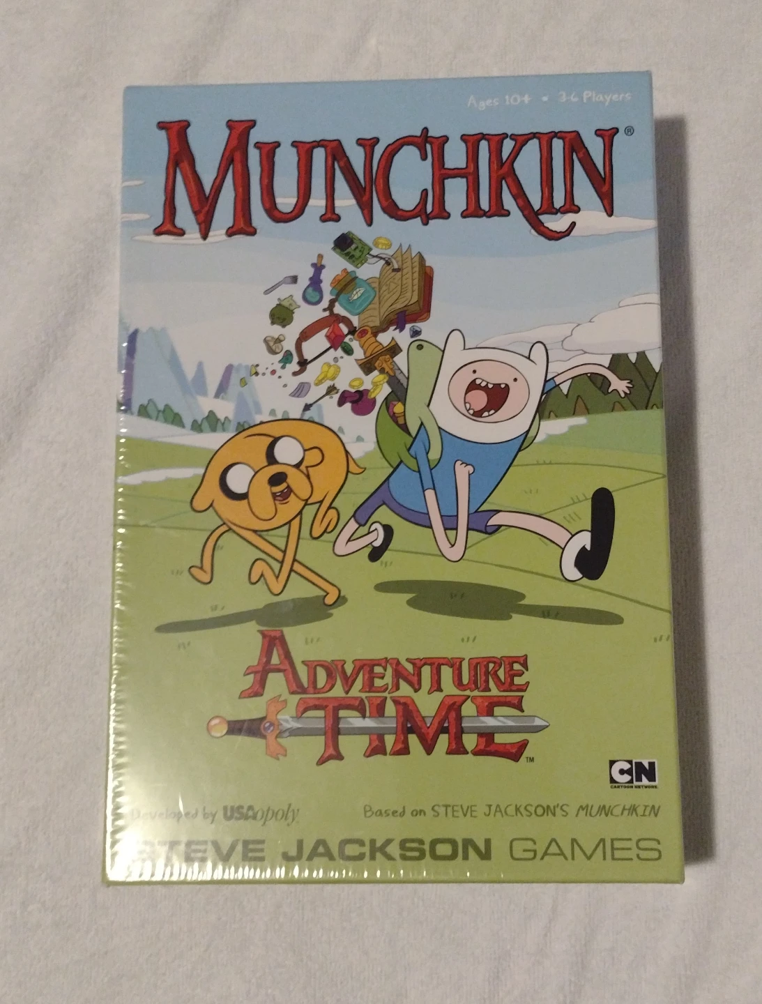 Adventure Time Munchkin Card Game USAopoly Steve Jackson Sealed