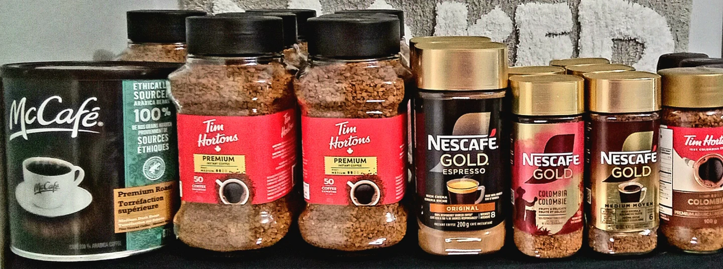 McCafé, Tim Hortons, Nescafé Gold Coffee