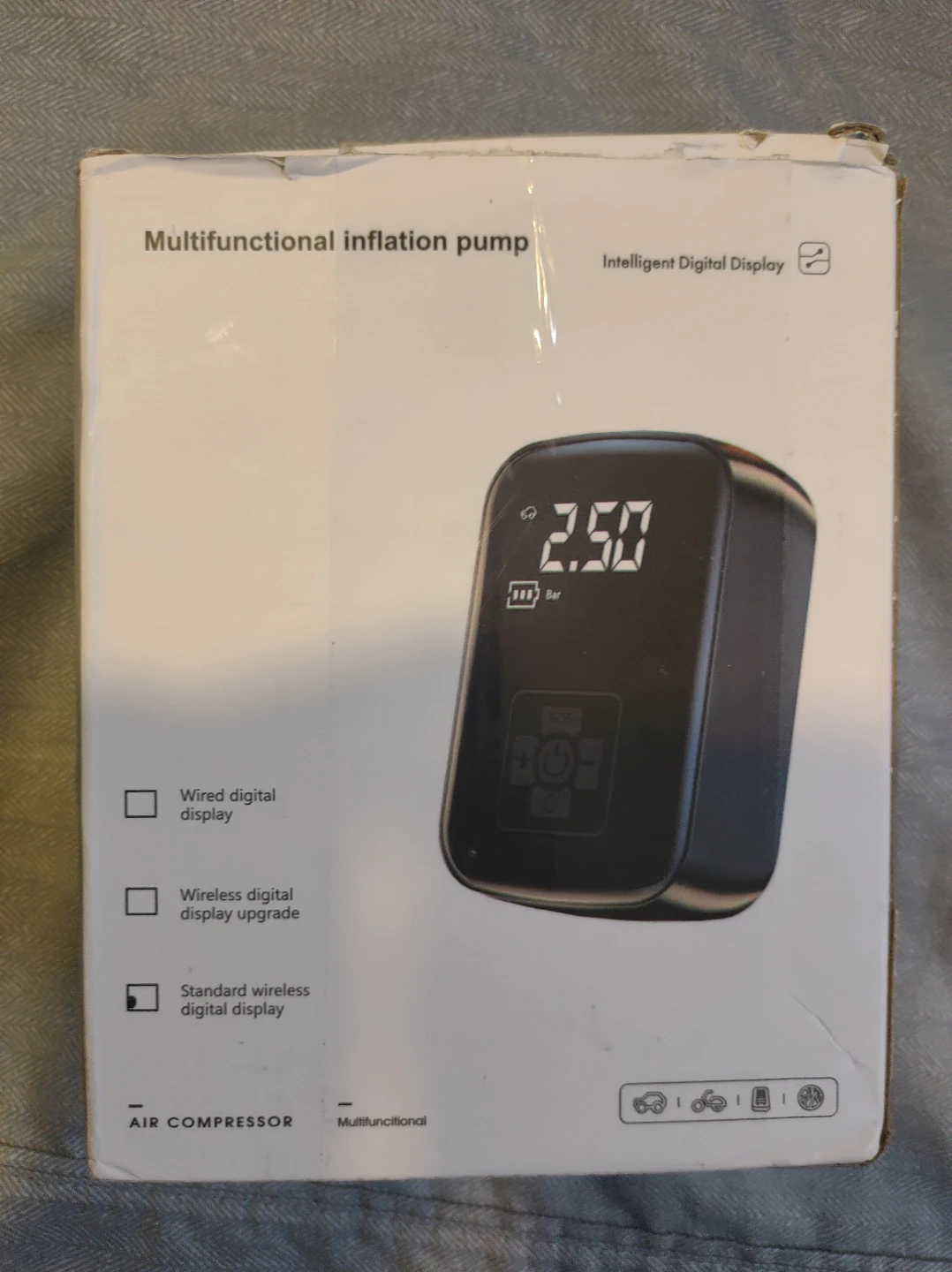 Multifunctional Inflation Pump 🥕