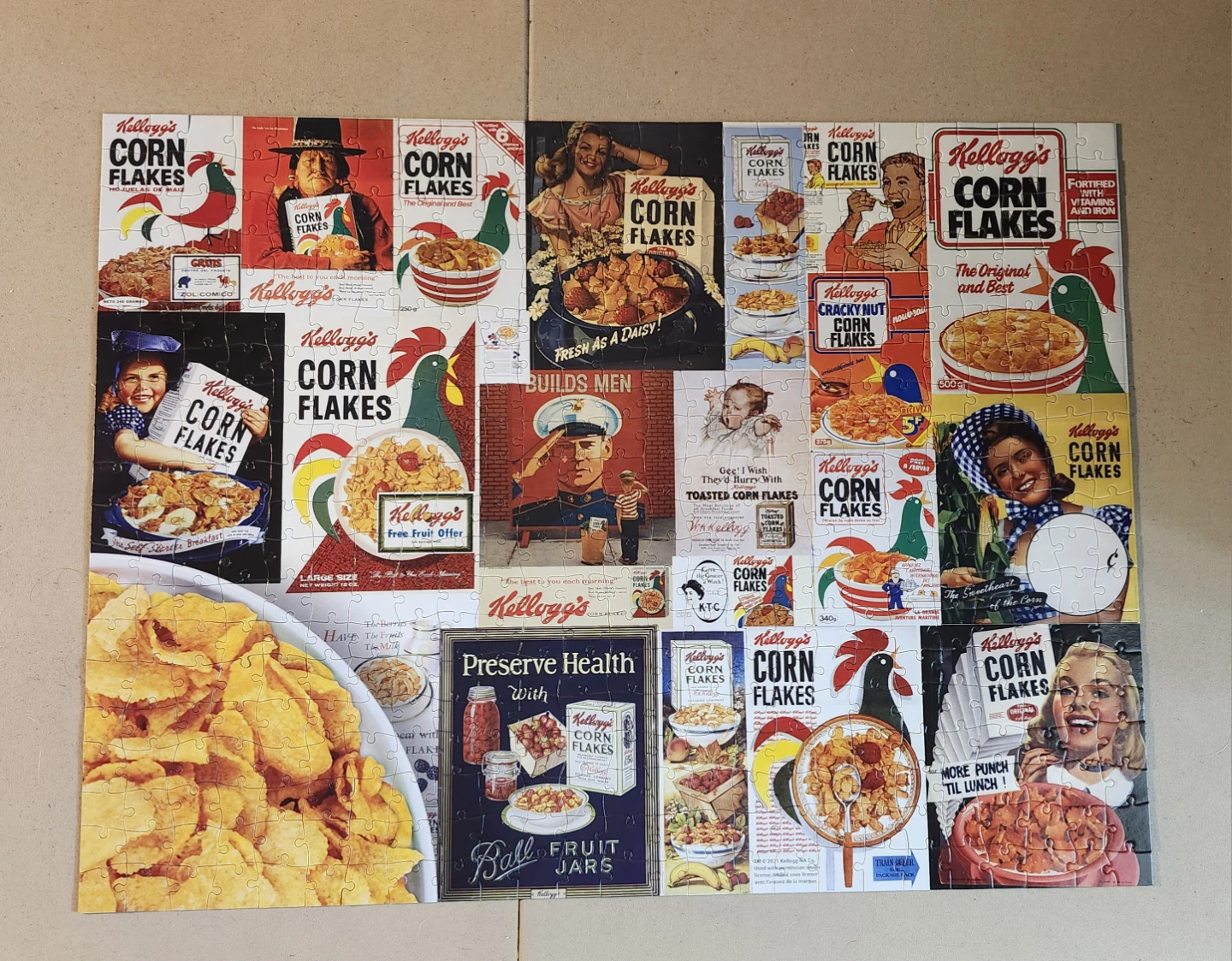 Kellogg's 4-in-1 Cereal Box Puzzle - 500 Pieces - photo 2