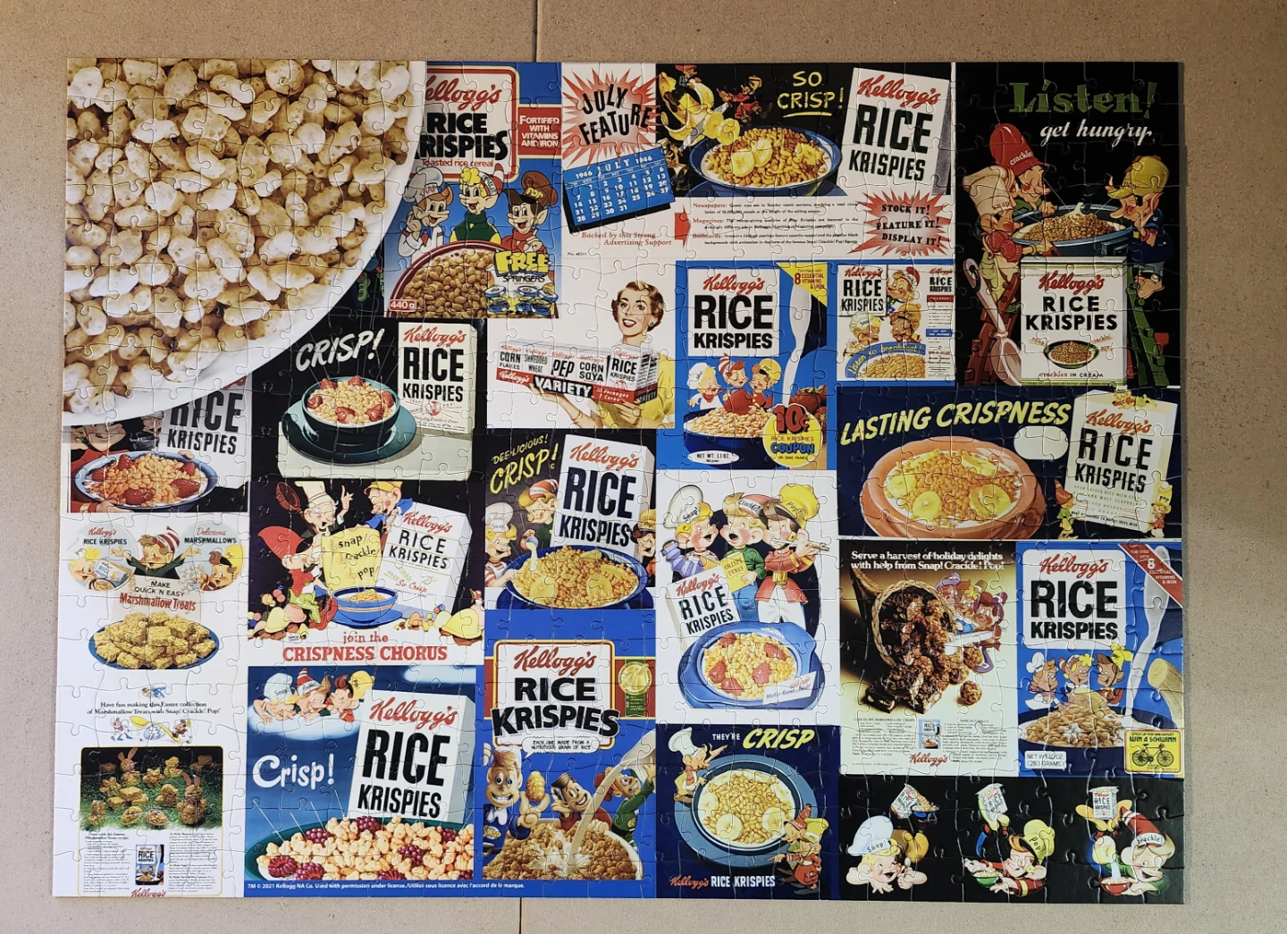 Kellogg's 4-in-1 Cereal Box Puzzle - 500 Pieces - photo 4