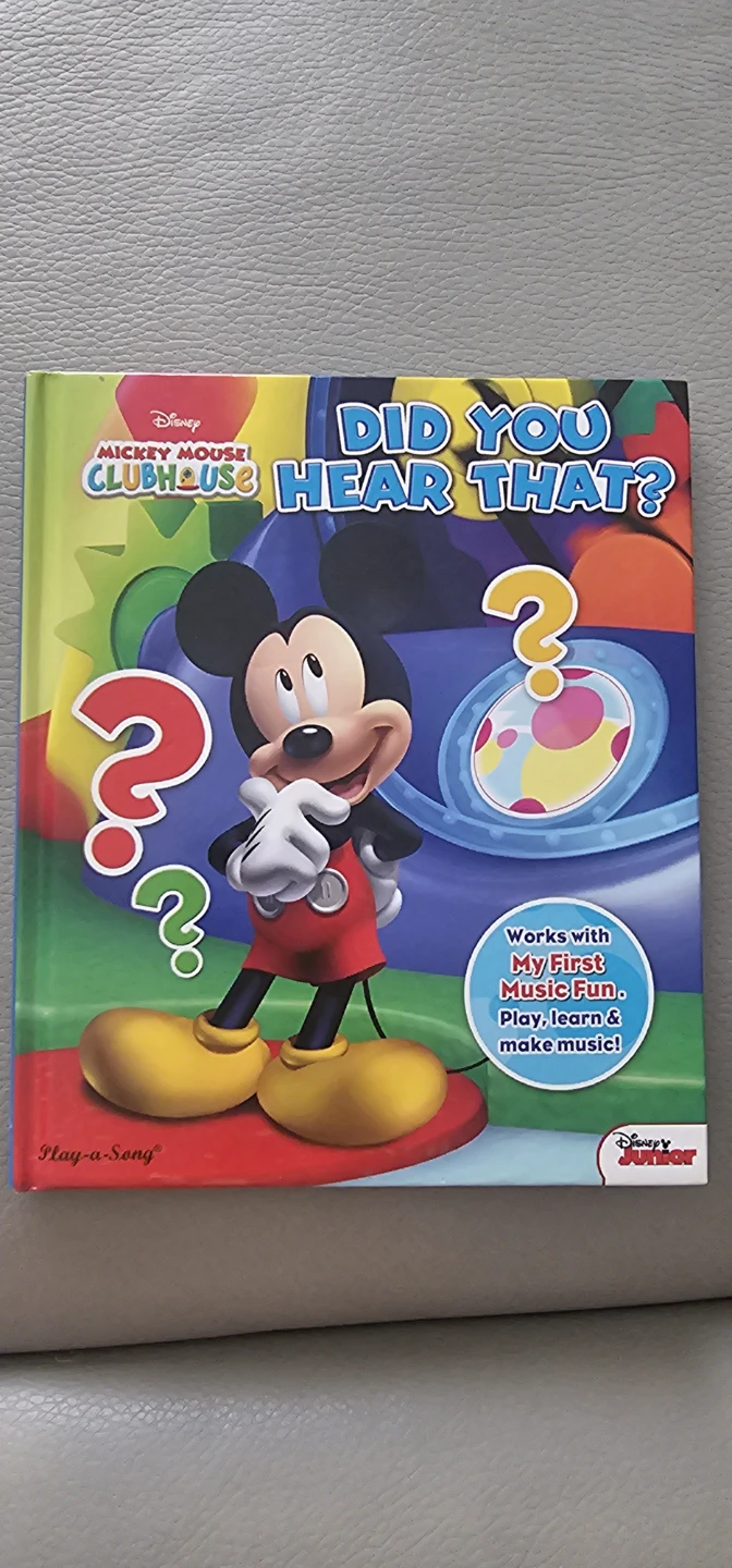 Disney Mickey Mouse Clubhouse Did You Hear That? Sound Book