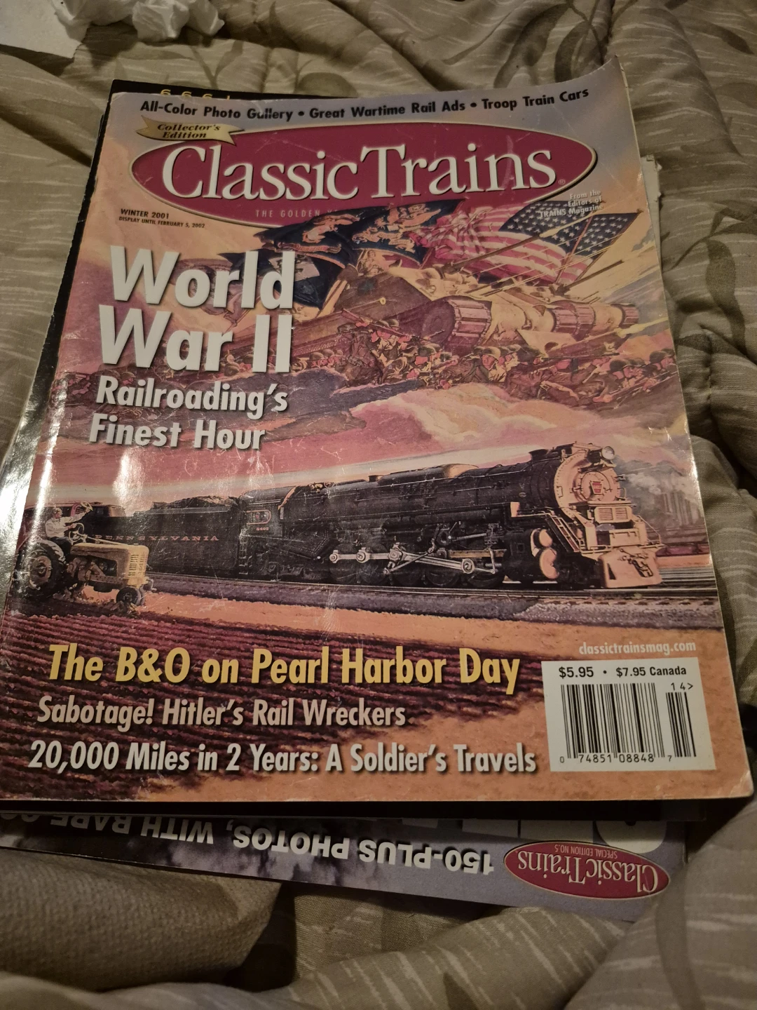 Classic Trains Magazine - World War II Railroad Edition