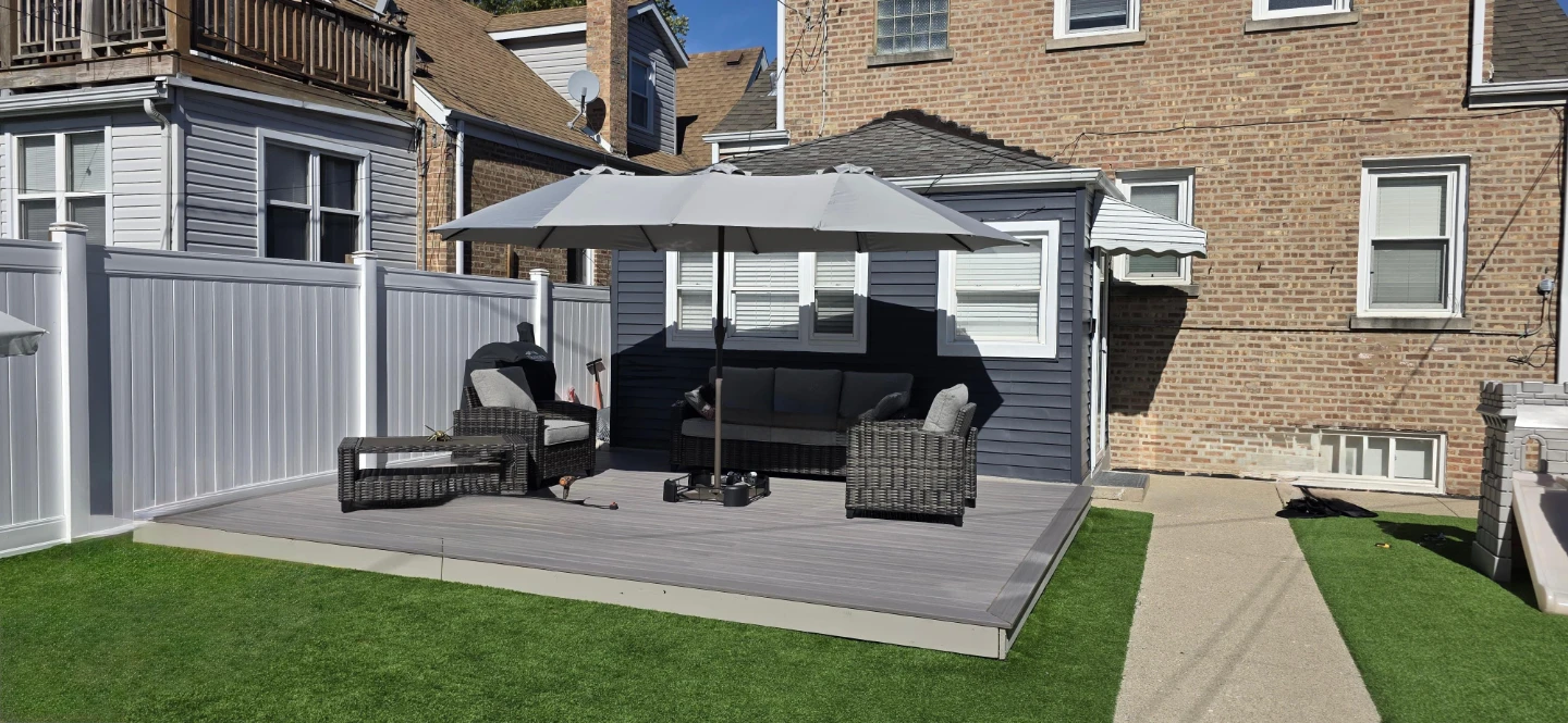 Outdoor Patio Furniture Set with Umbrella