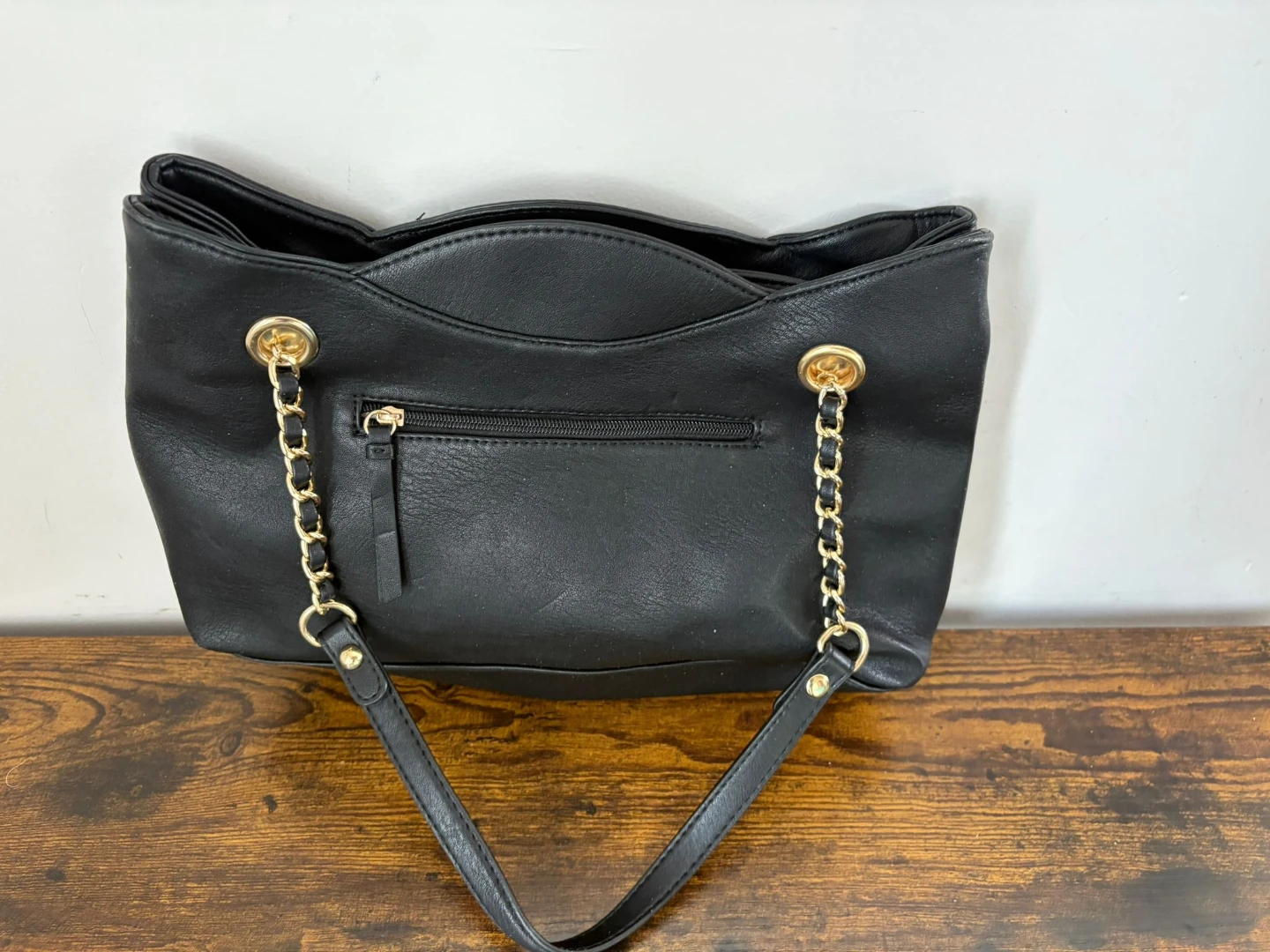 Aldo Black Leather Handbag