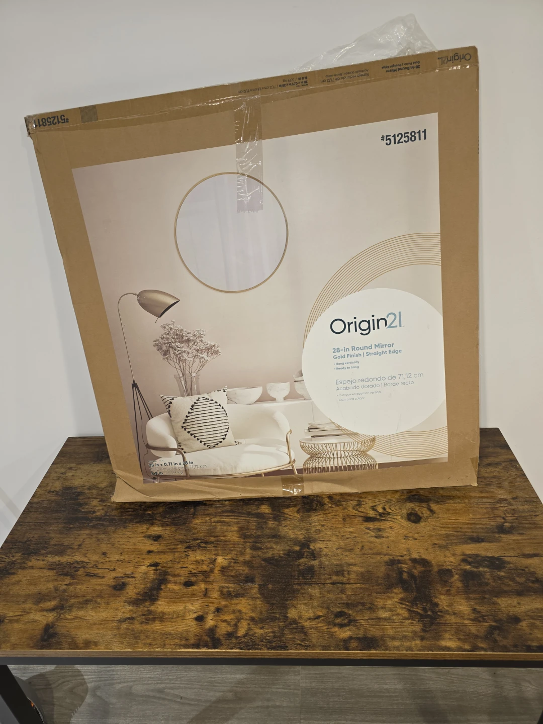 Origin21 28-in Round Mirror - New in Box!