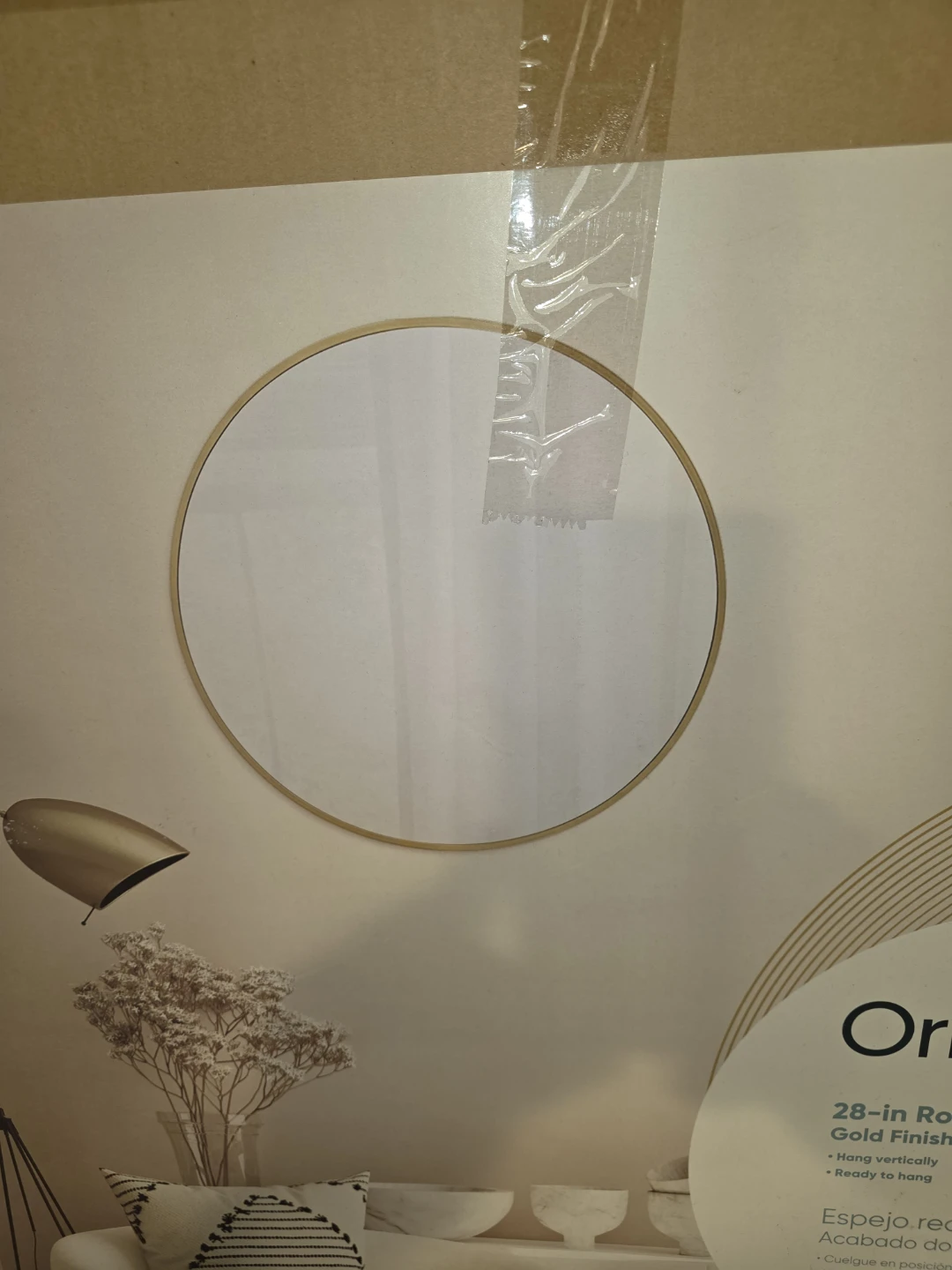 Origin21 28-in Round Mirror - New in Box! - photo 2