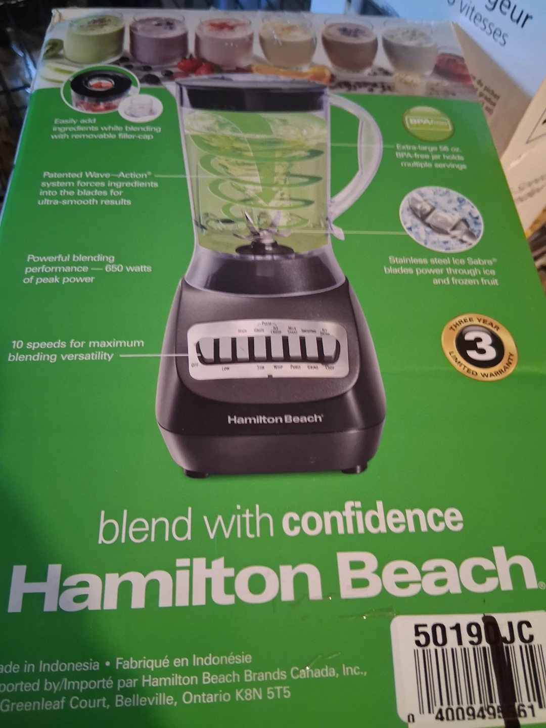 Hamilton Beach Smoothie Blender - Like New!