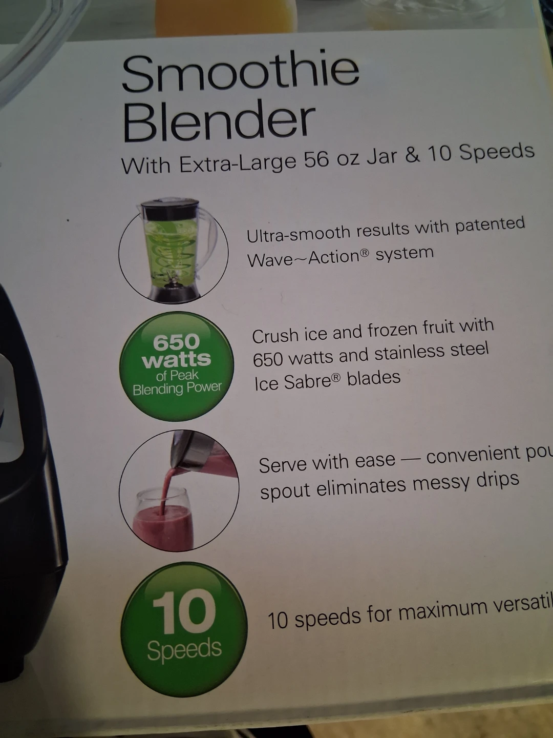Hamilton Beach Smoothie Blender - Like New! - photo 2